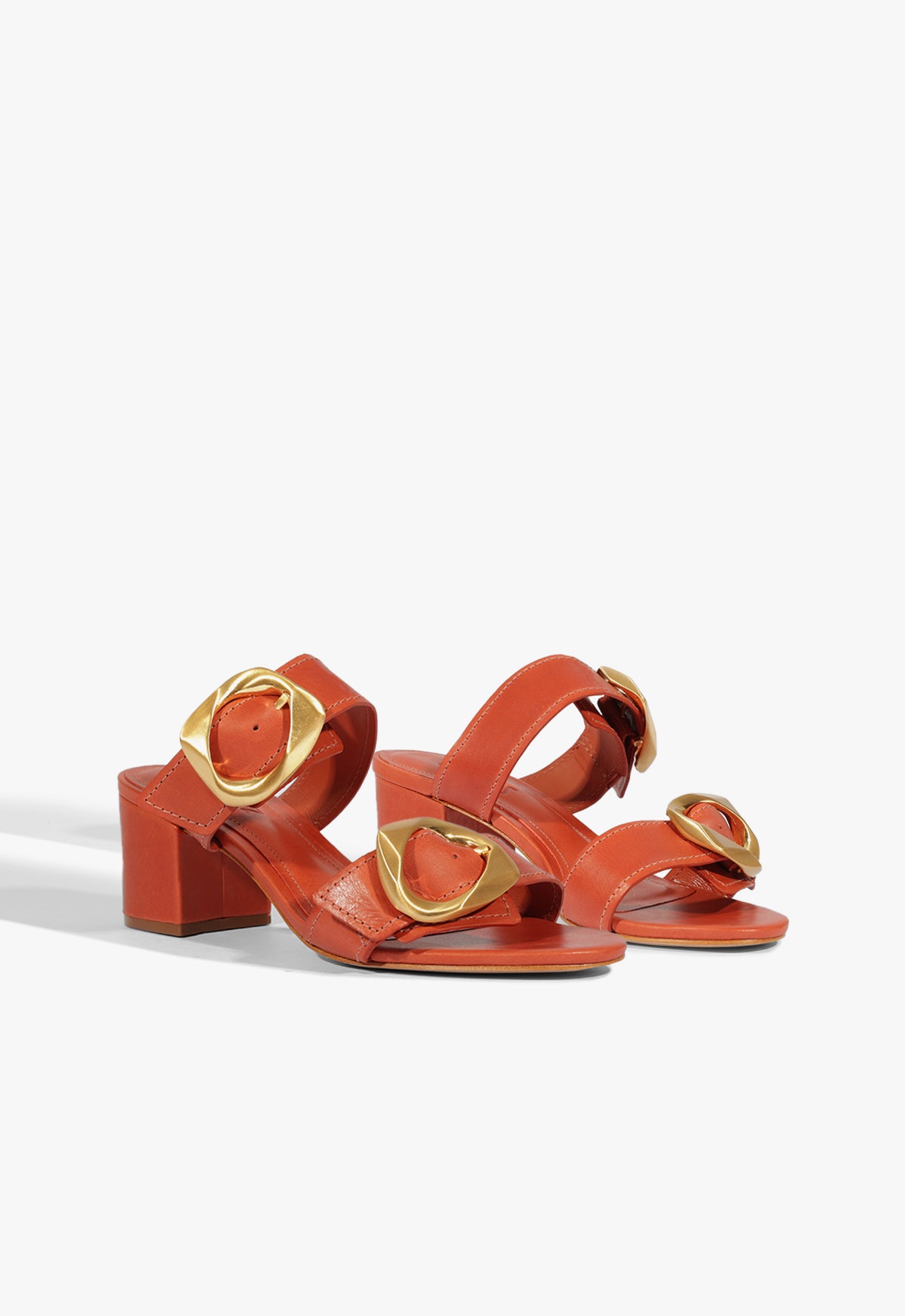 Schutz Olga Leather Sandal