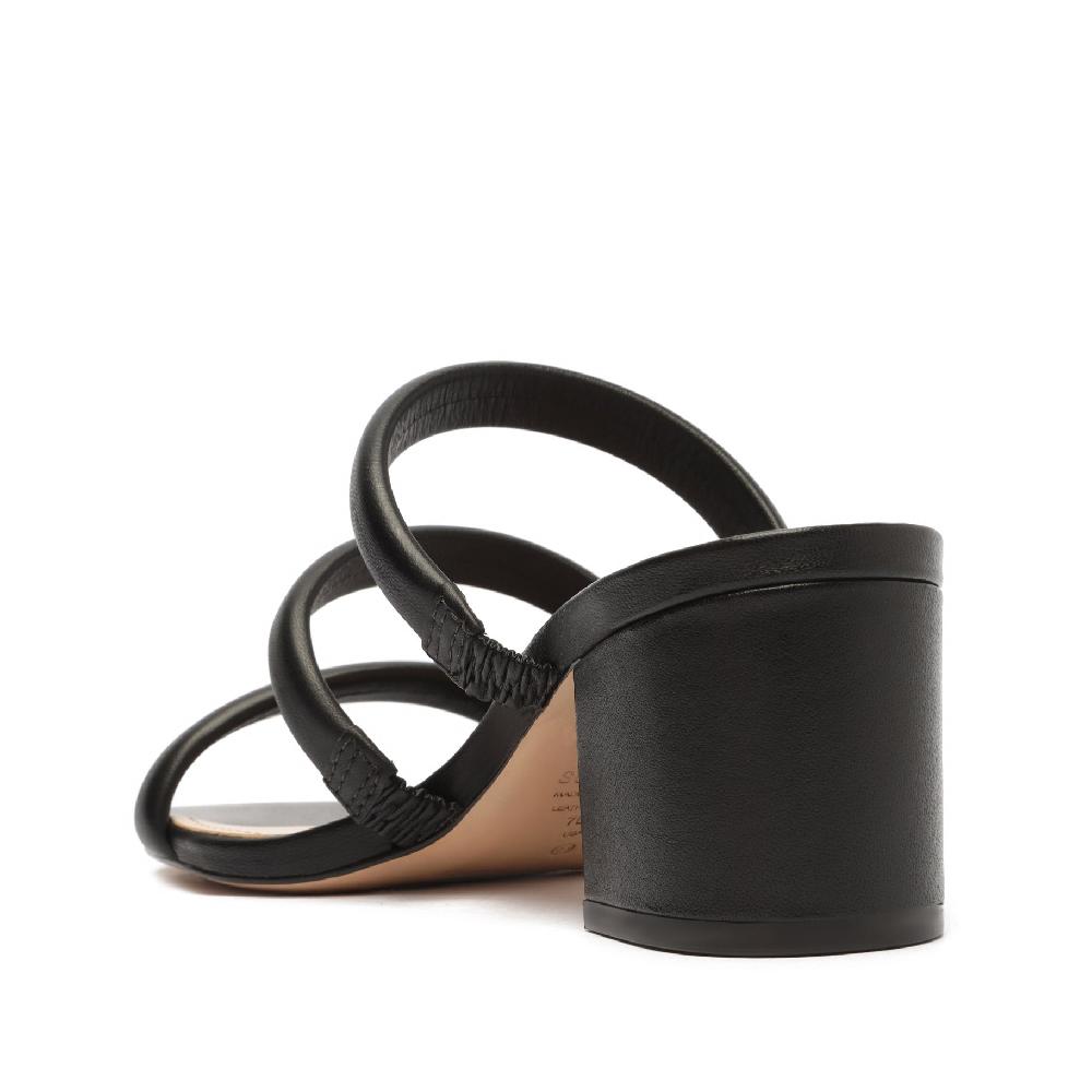 Schutz Olly Mid Block Nappa Leather Sandal