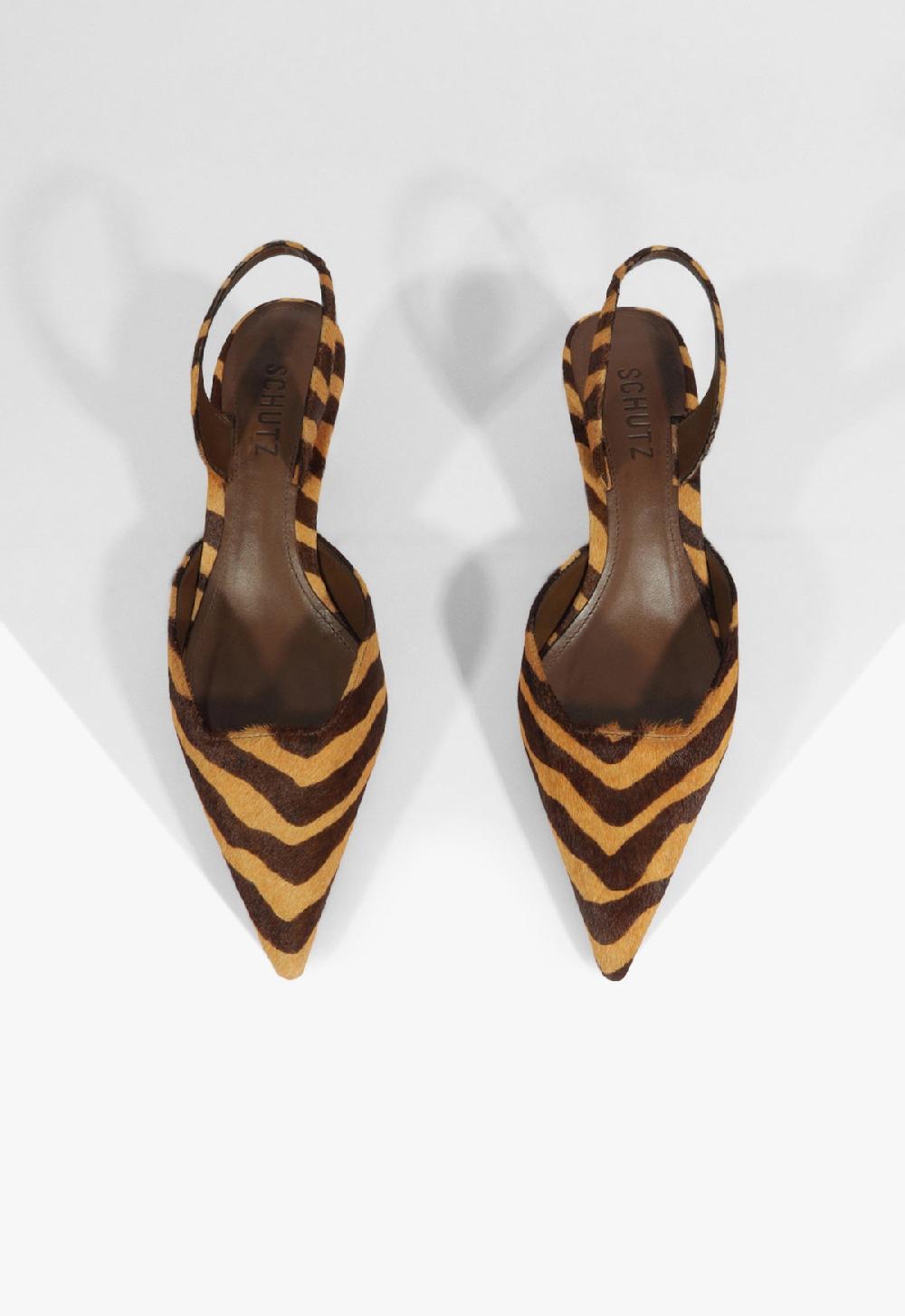 Schutz Paola Mid Leather Pump