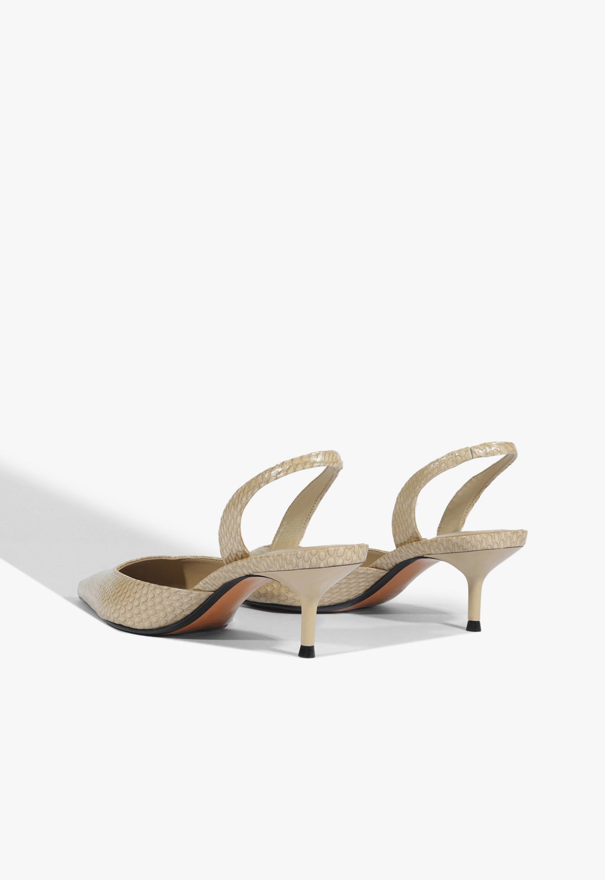 Schutz Paola Mid Leather Pump