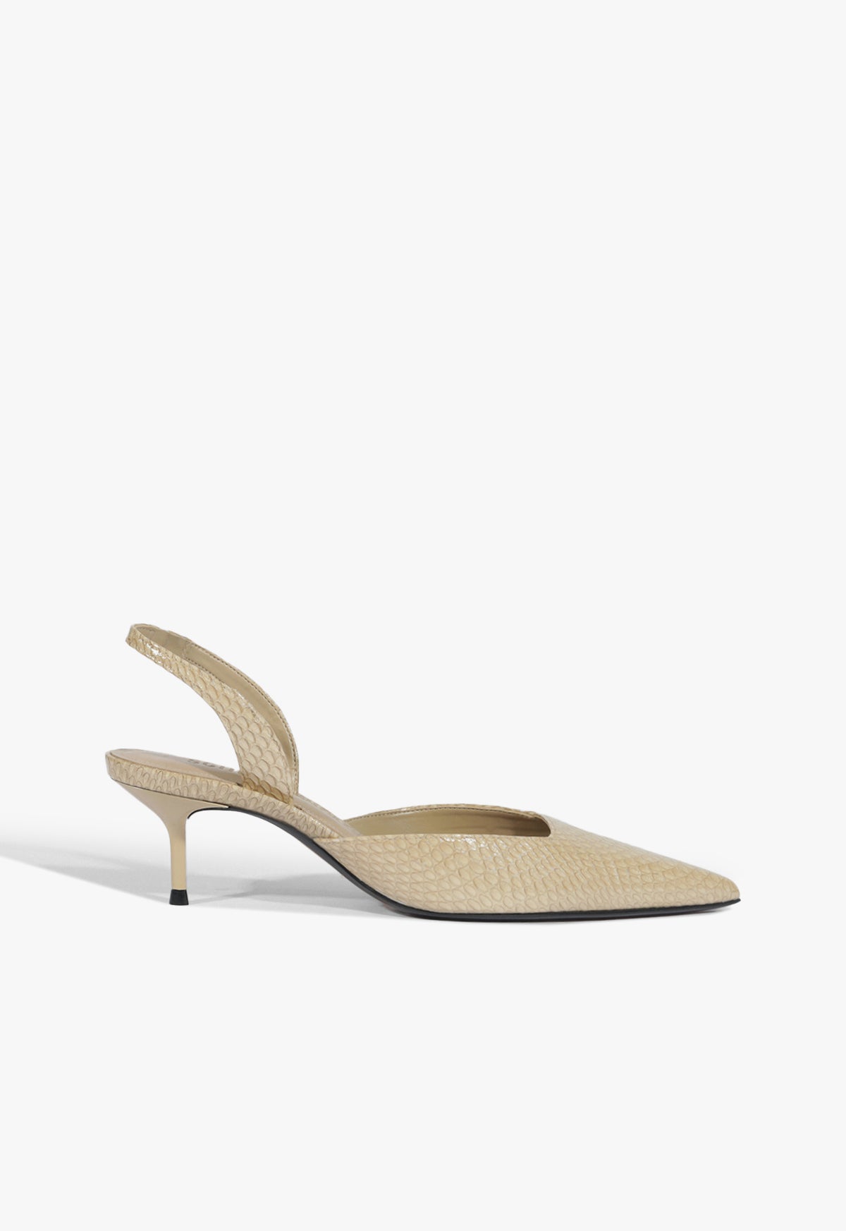 schutz Paola Mid Leather Pump