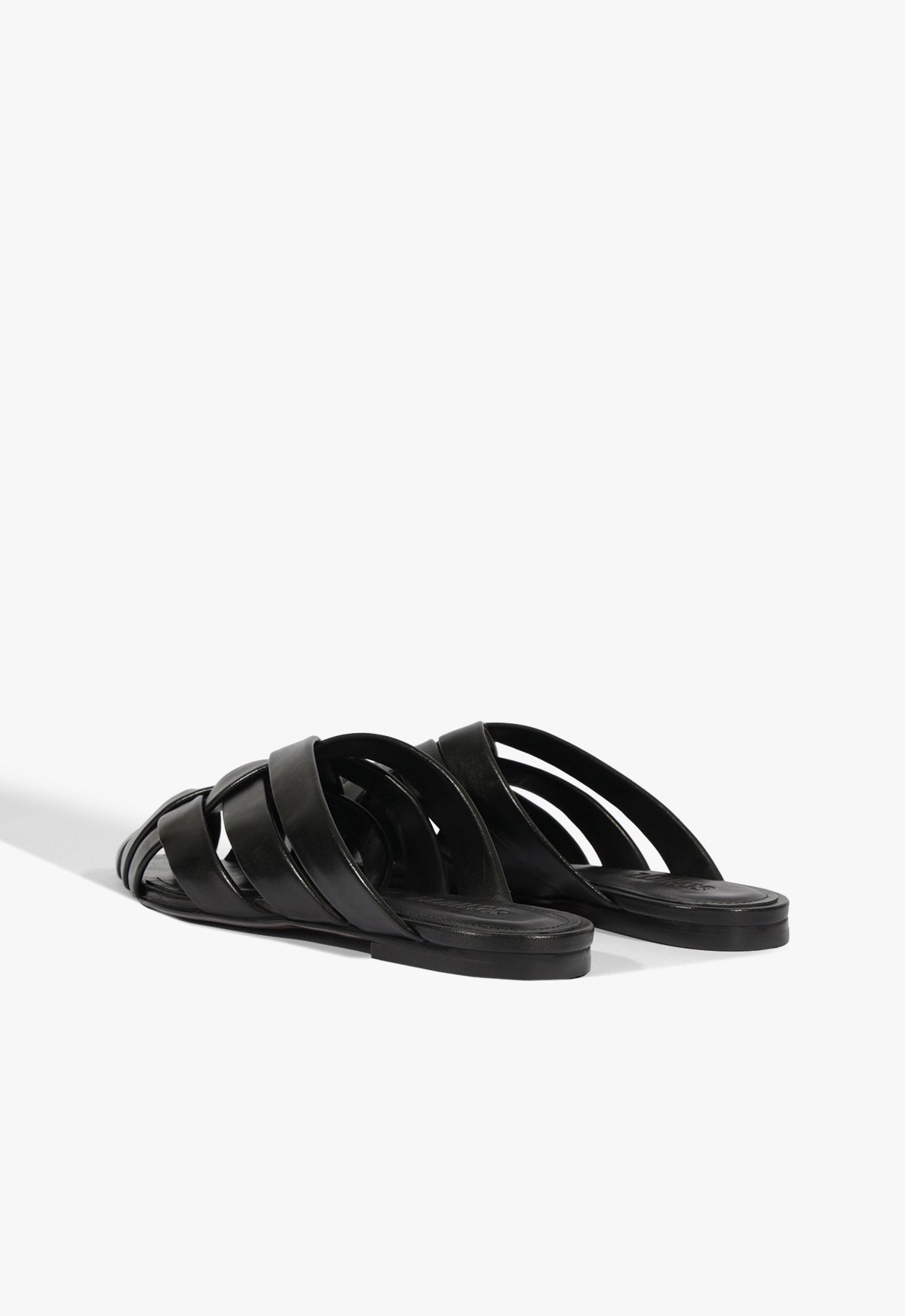 Schutz Pietra Leather Flat