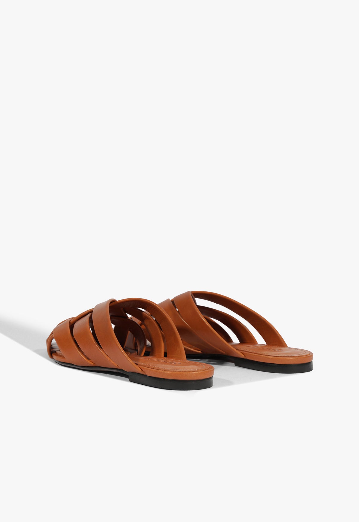 Schutz Pietra Leather Flat