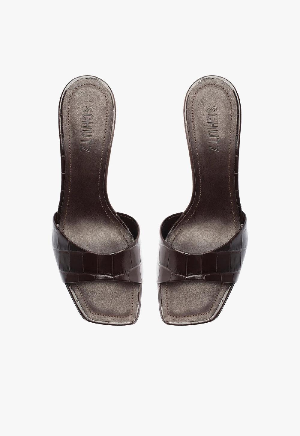 Schutz Posseni Leather Sandal