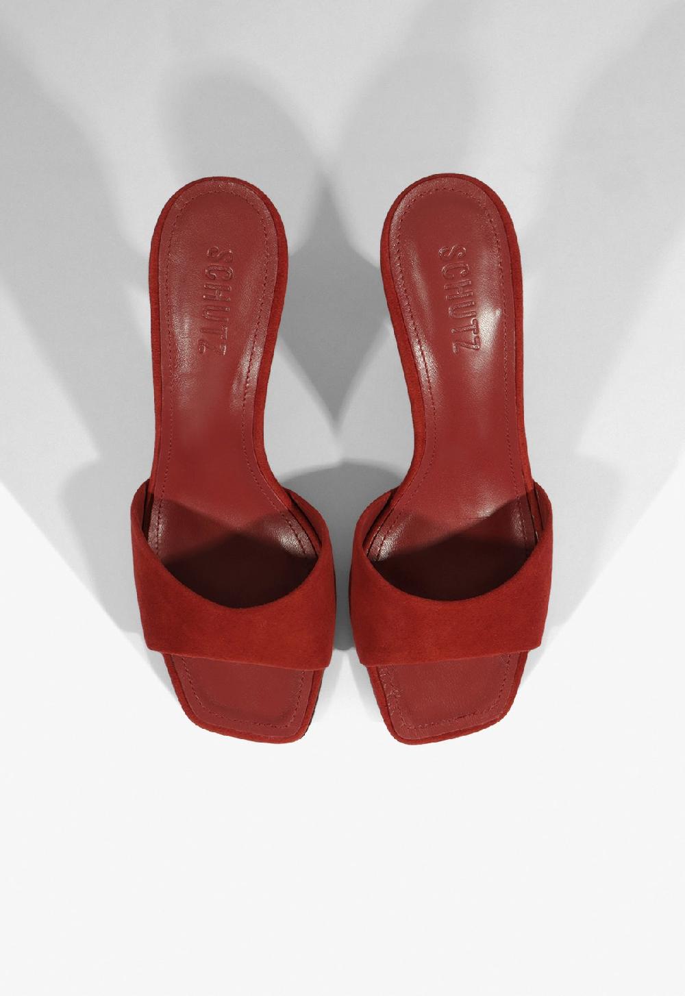 Schutz Posseni Suede Sandal