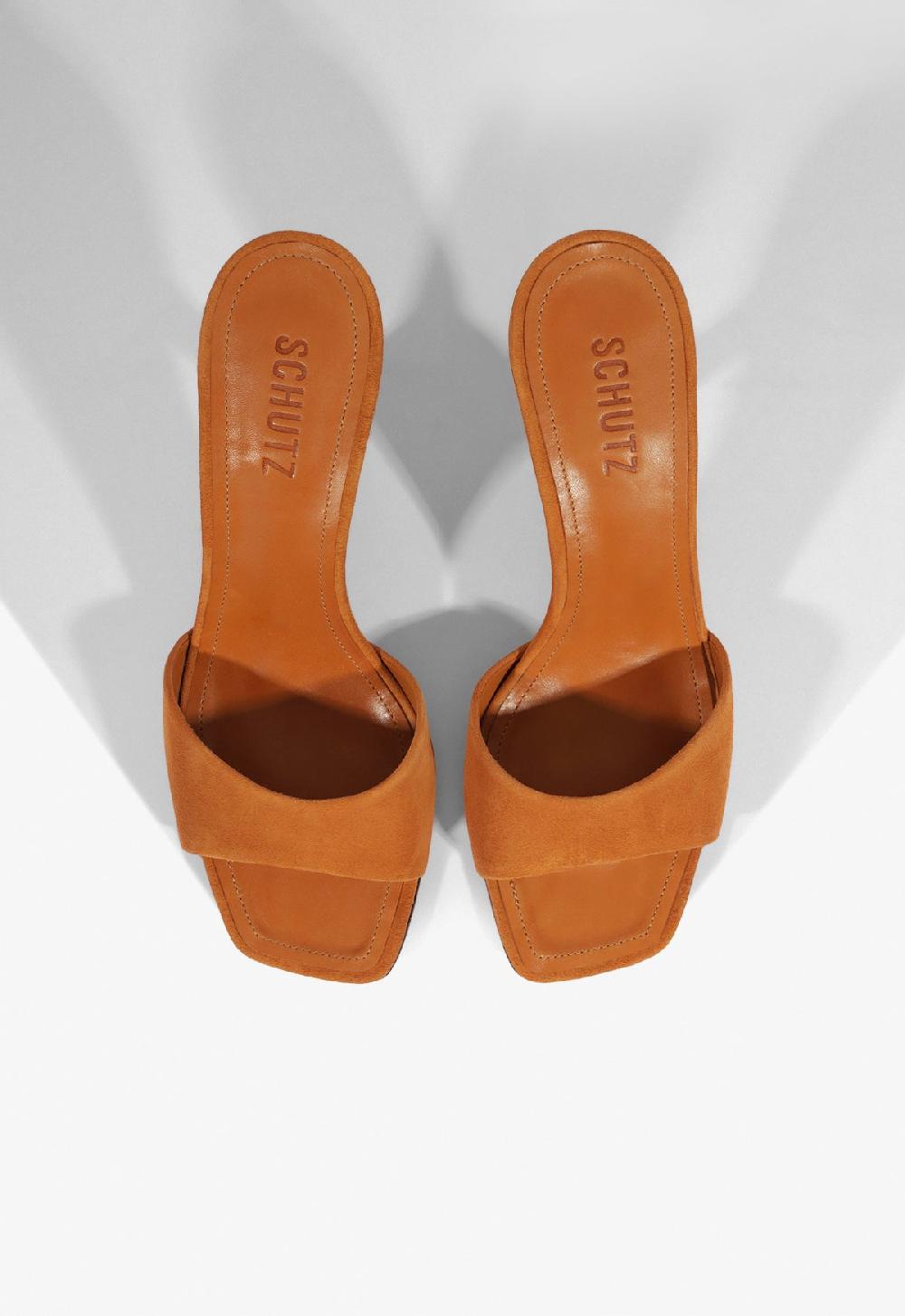 Schutz Posseni Suede Sandal