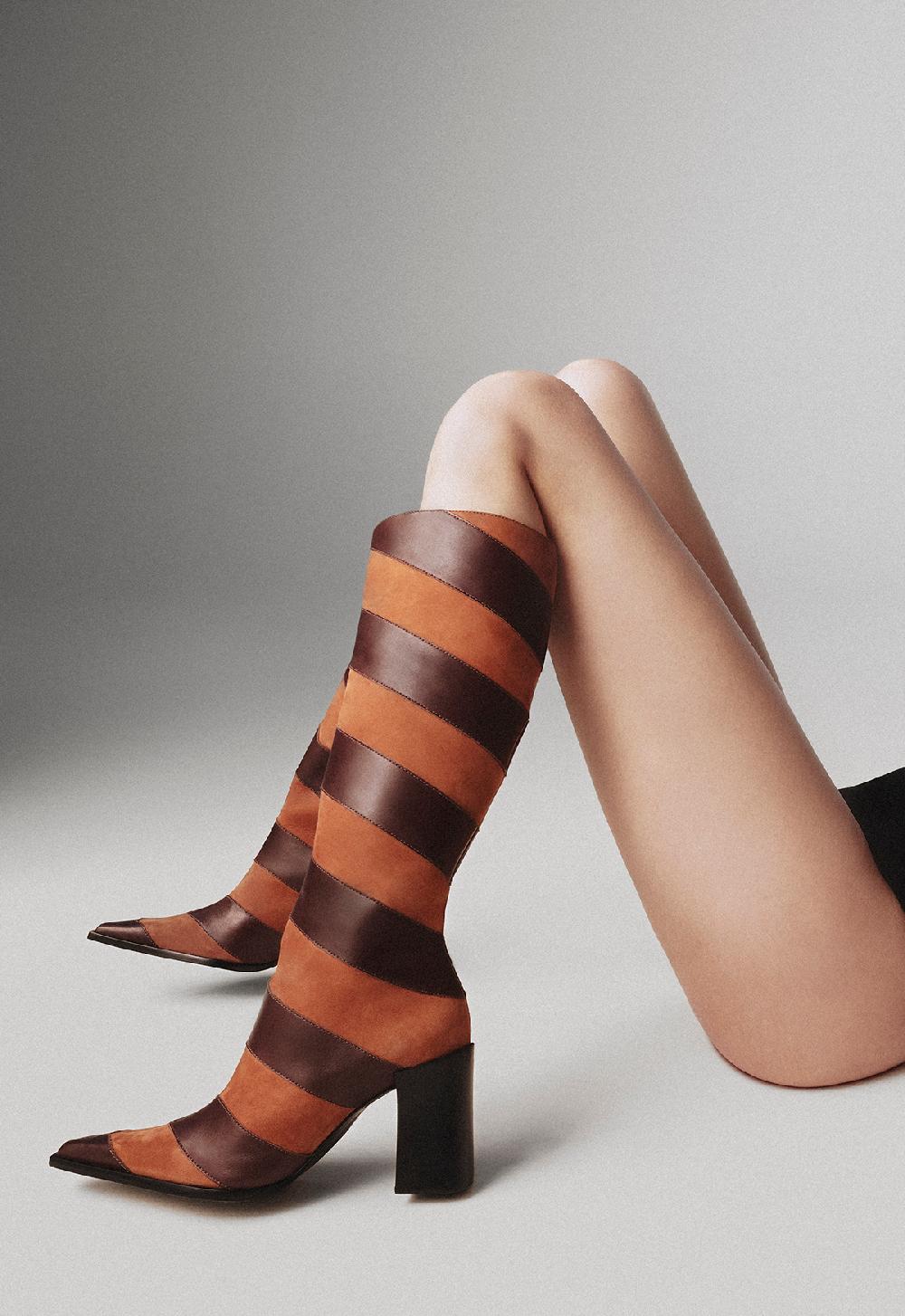 Schutz Raffaela Up Chevron Boot