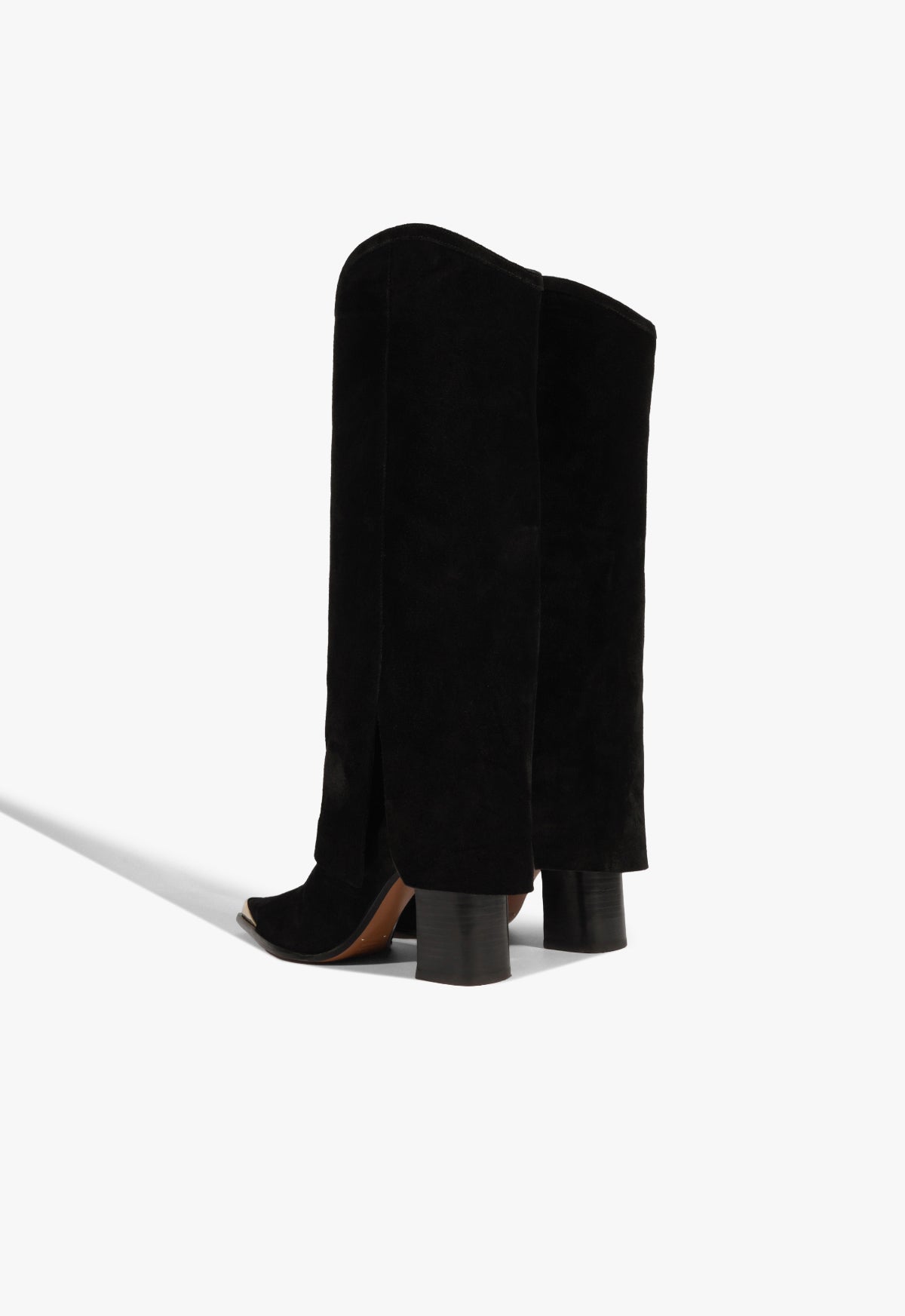 Schutz Raffaela Up Cloak Suede Boot