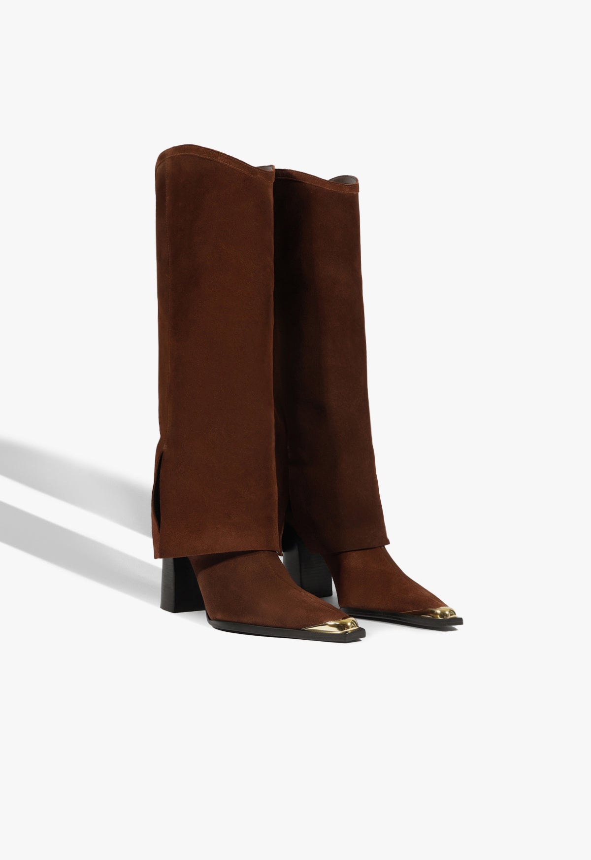 Schutz Raffaela Up Cloak Suede Boot