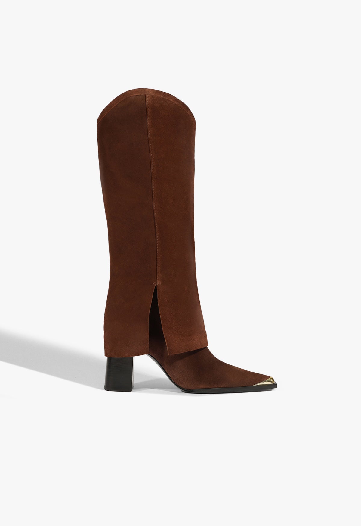 schutz Raffaela Up Cloak Suede Boot