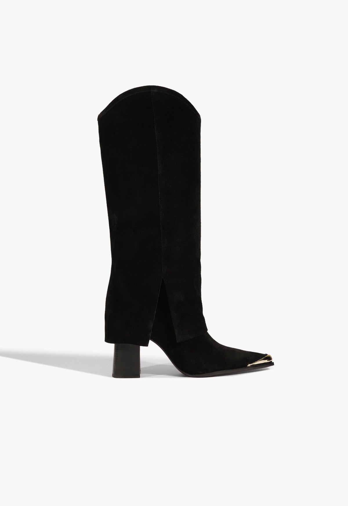 schutz Raffaela Up Cloak Suede Boot