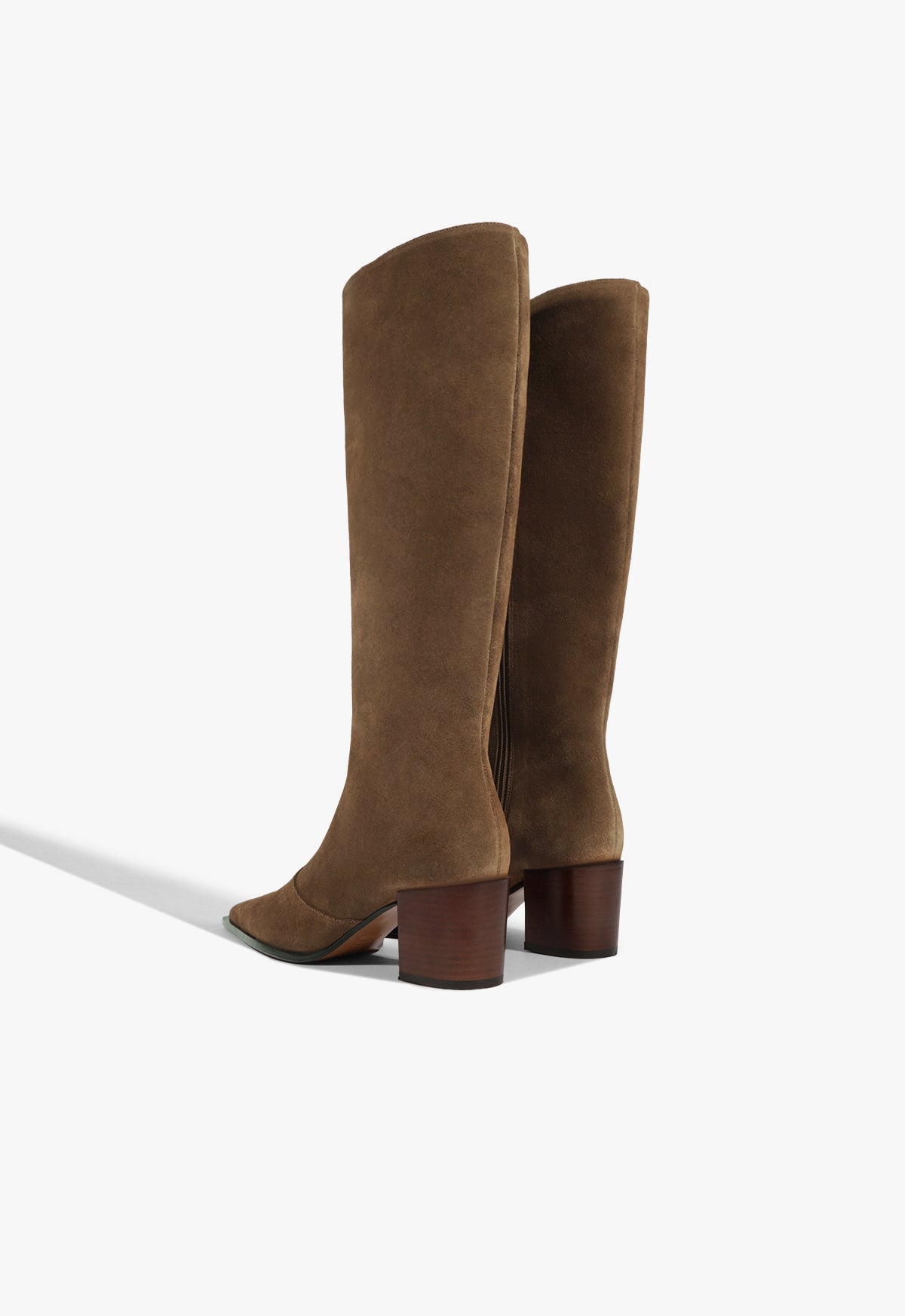 Schutz Raffaela Up Mid Suede Boot