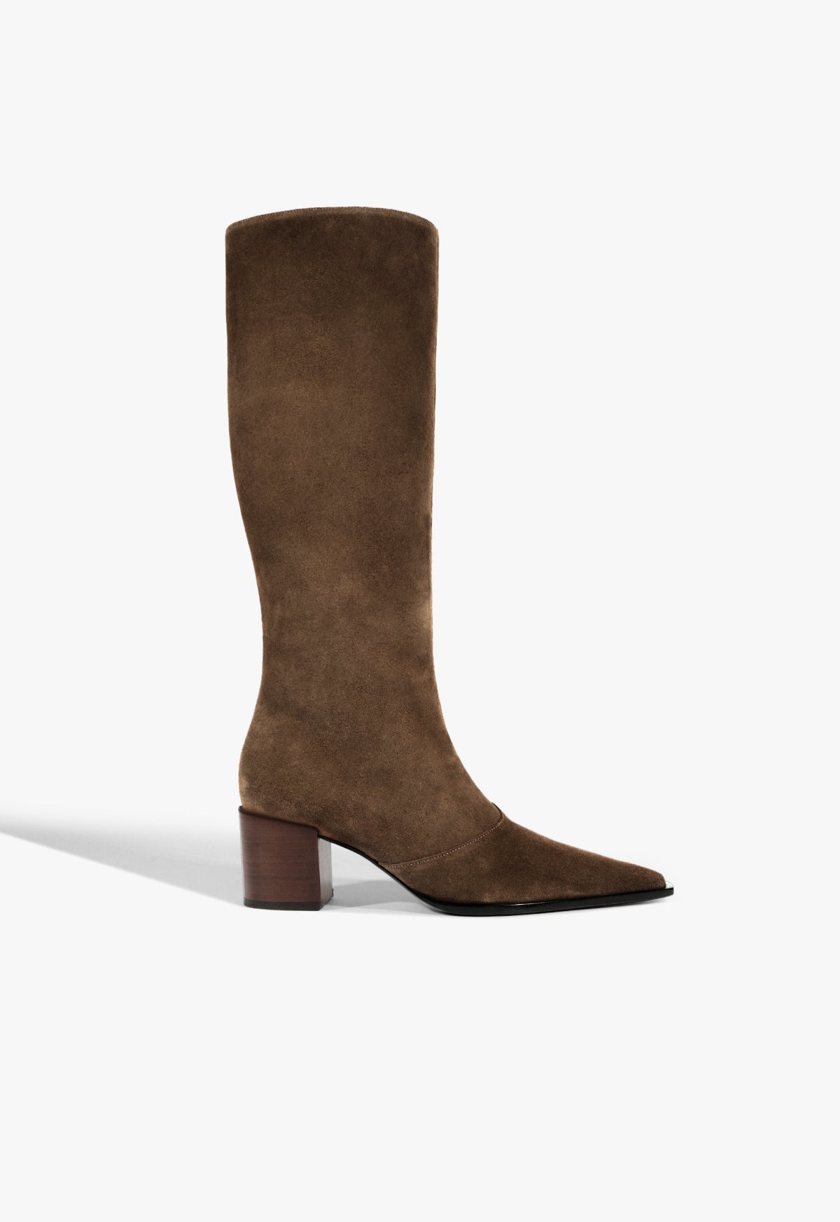 schutz Raffaela Up Mid Suede Boot