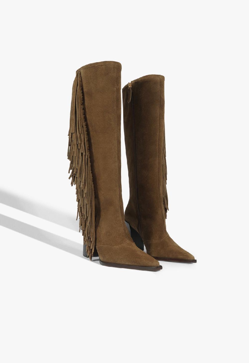 Schutz Raffaela Up West Suede Boot