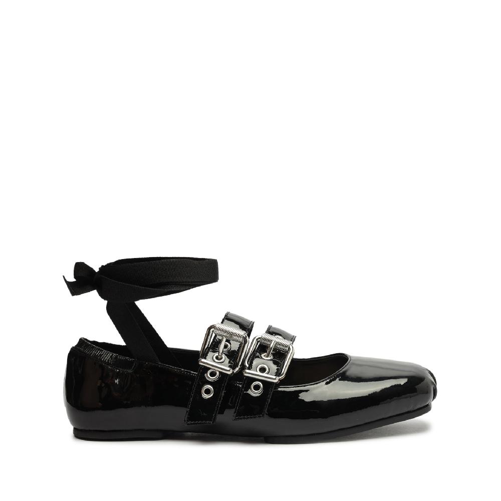 schutz Raika Patent Leather Flat