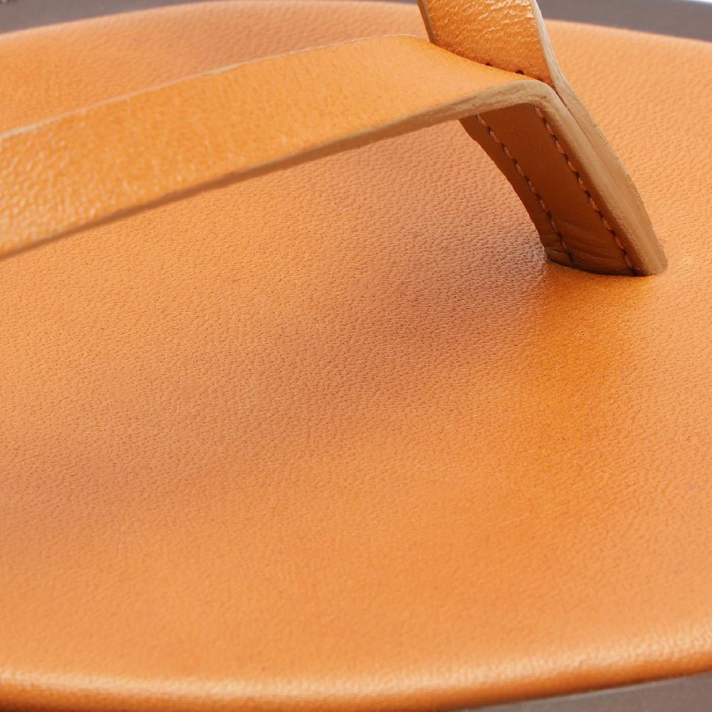 Schutz Rania Leather Flat Sandal