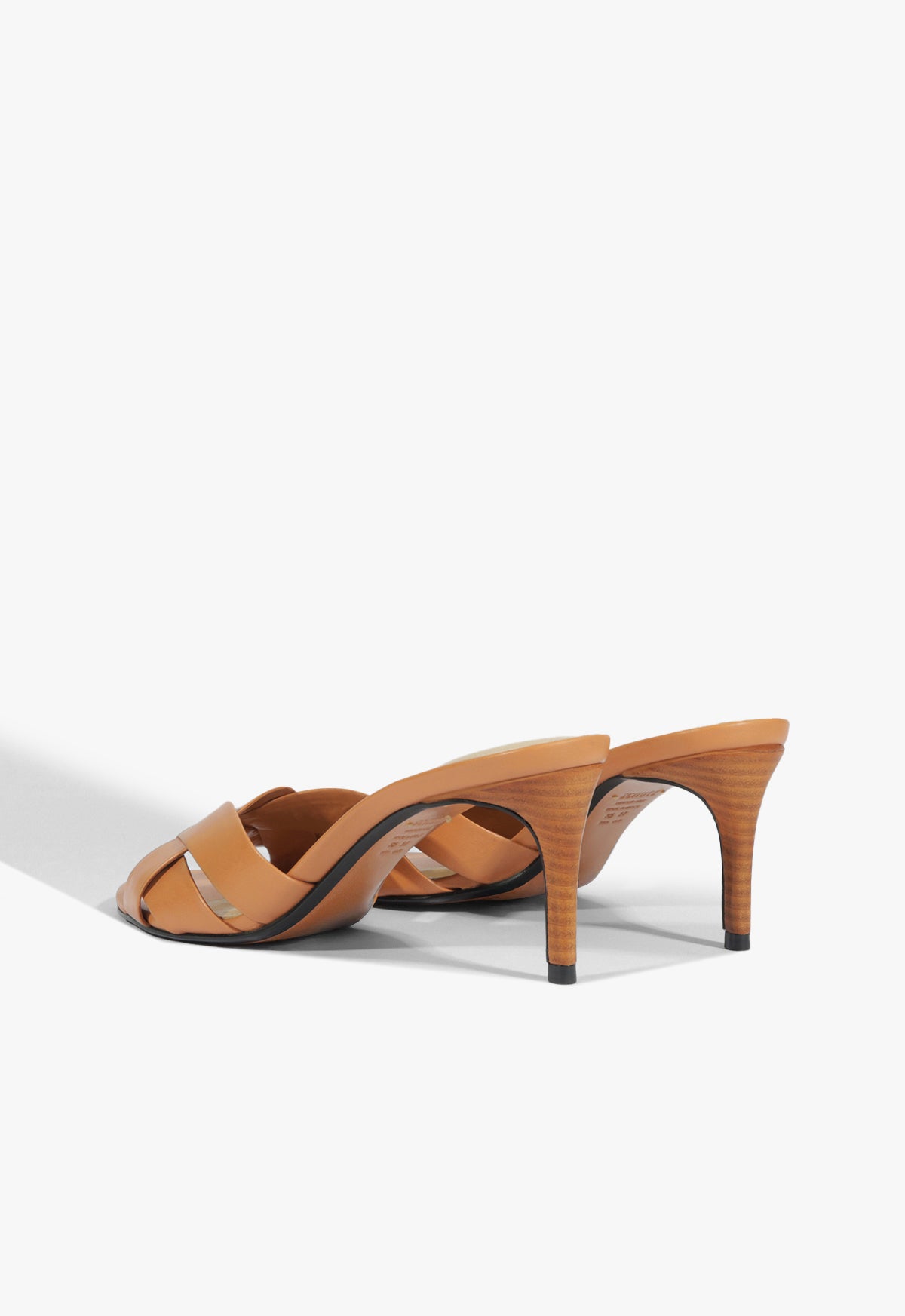Schutz Renata Mule Leather Sandal