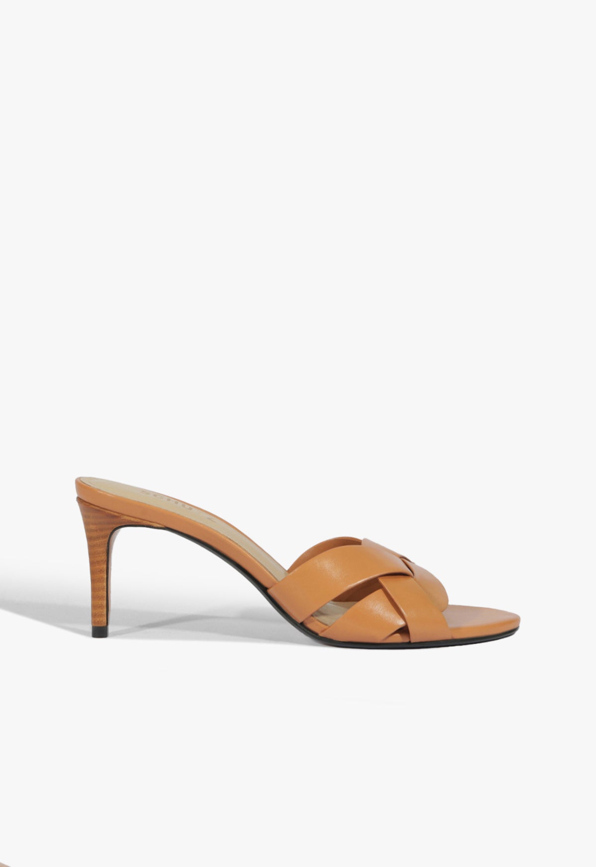 schutz Renata Mule Leather Sandal