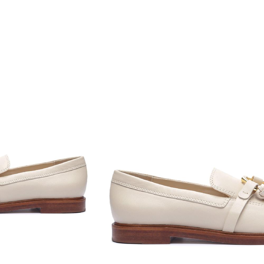 Schutz Rhino Leather Flat