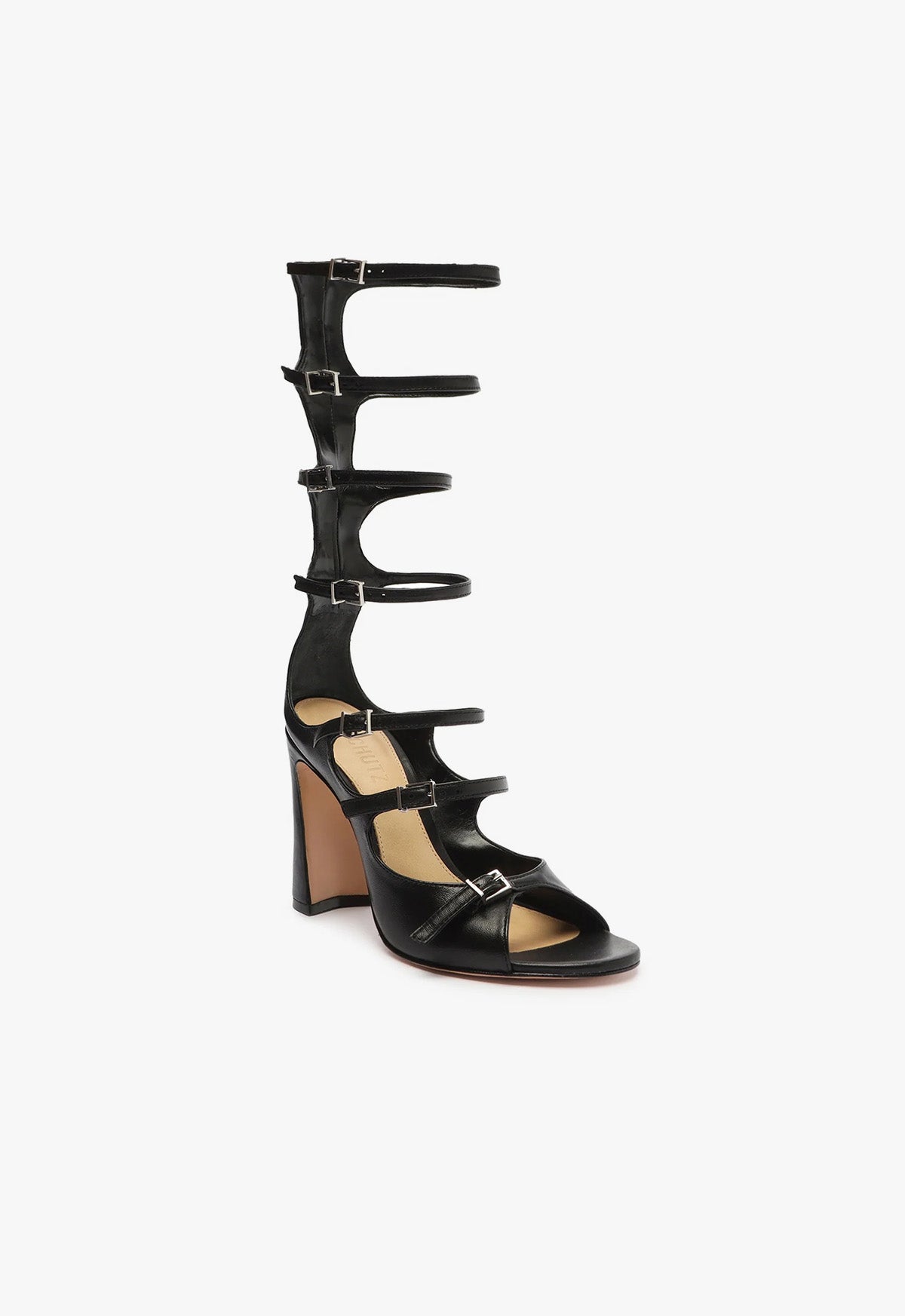 Schutz Roman Up Leather Sandal