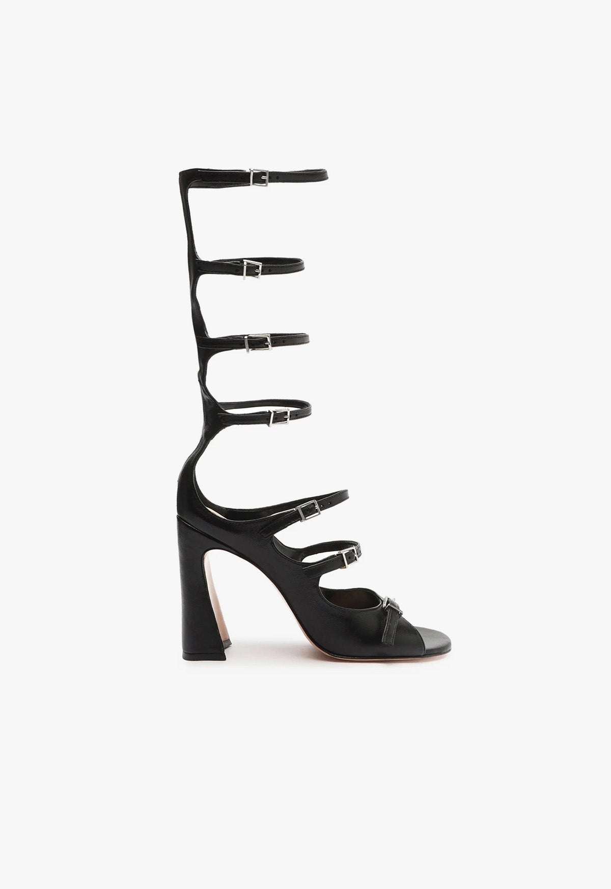 schutz Roman Up Leather Sandal