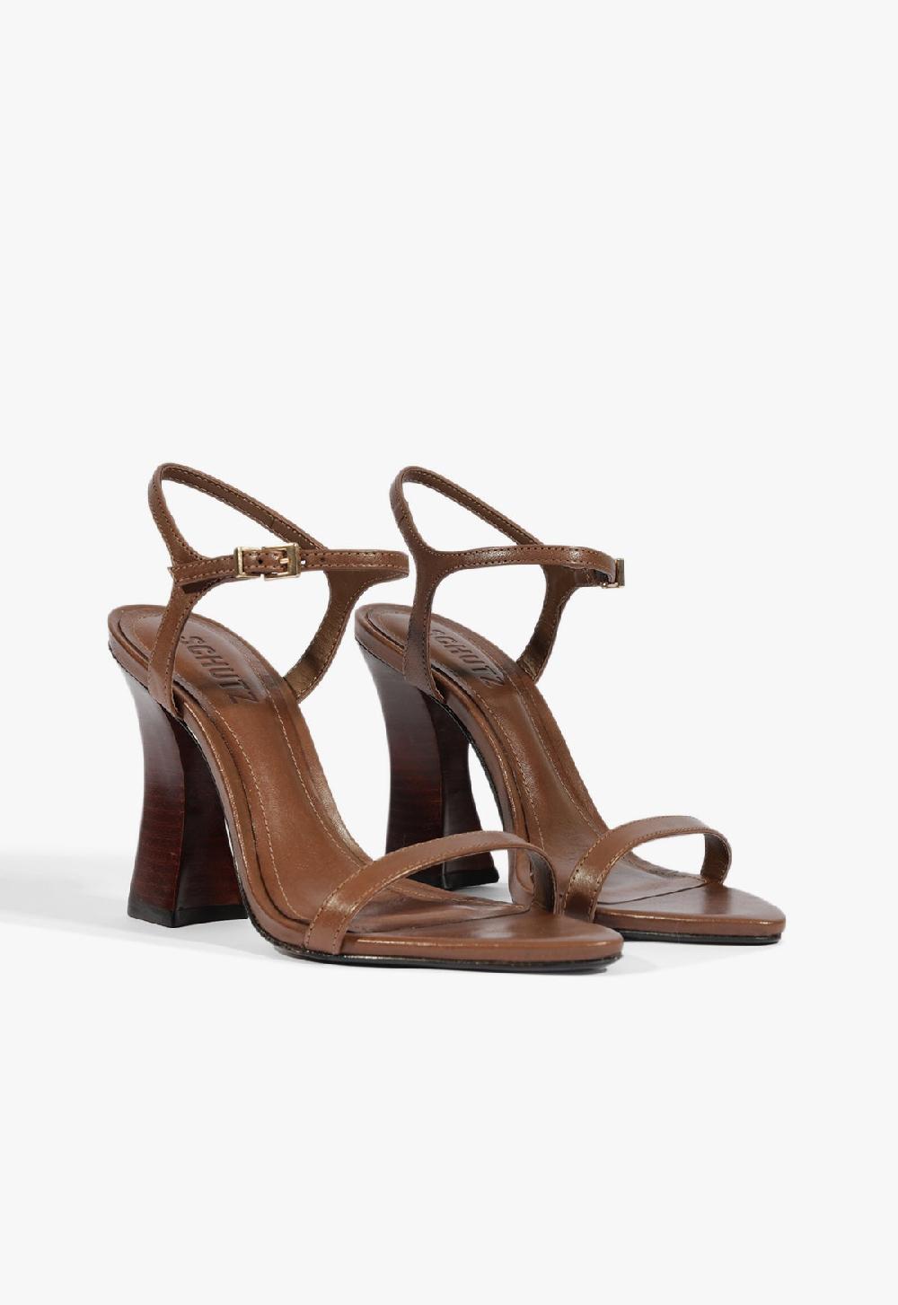 Schutz Rosalie Leather Sandal