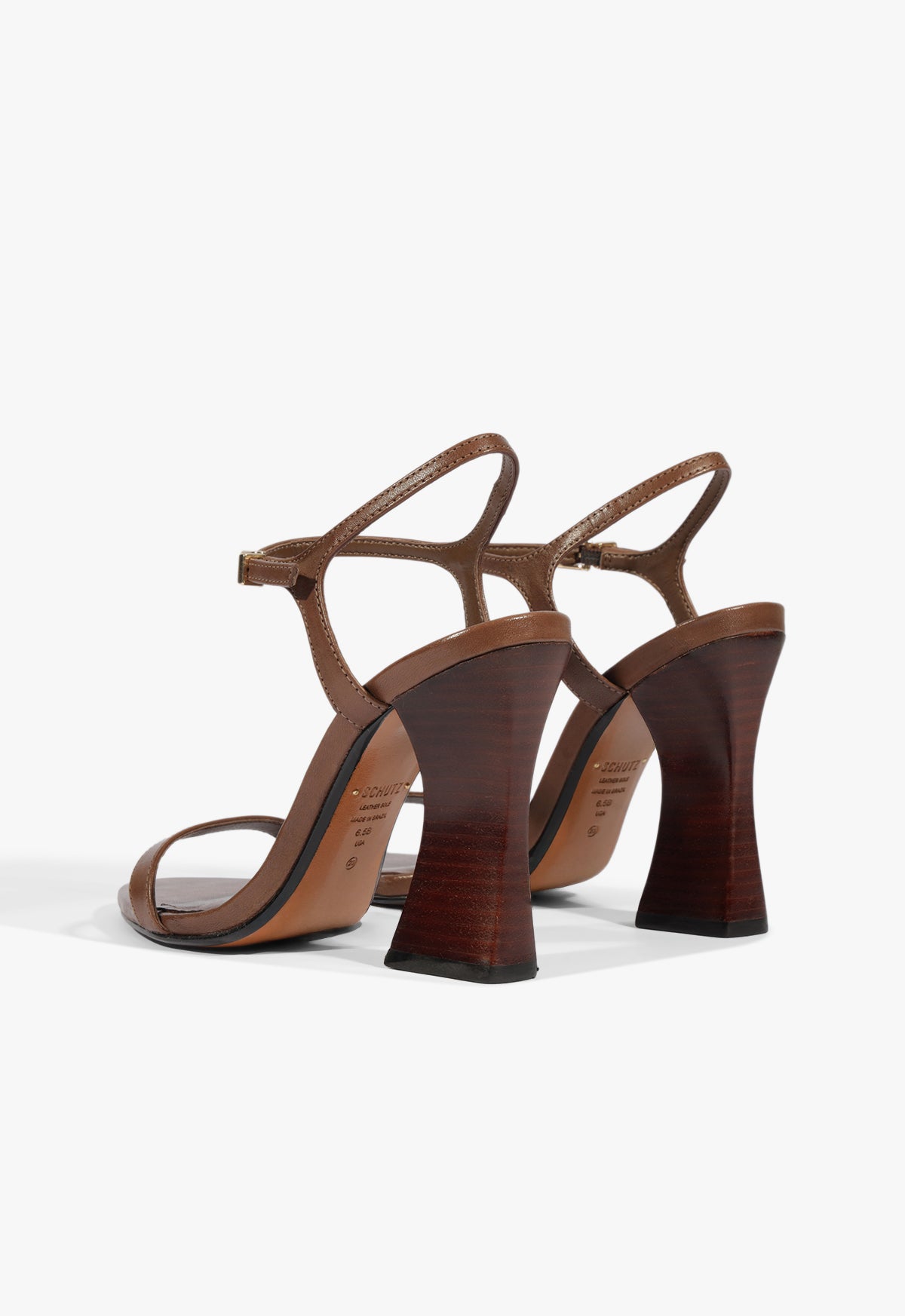 Schutz Rosalie Leather Sandal