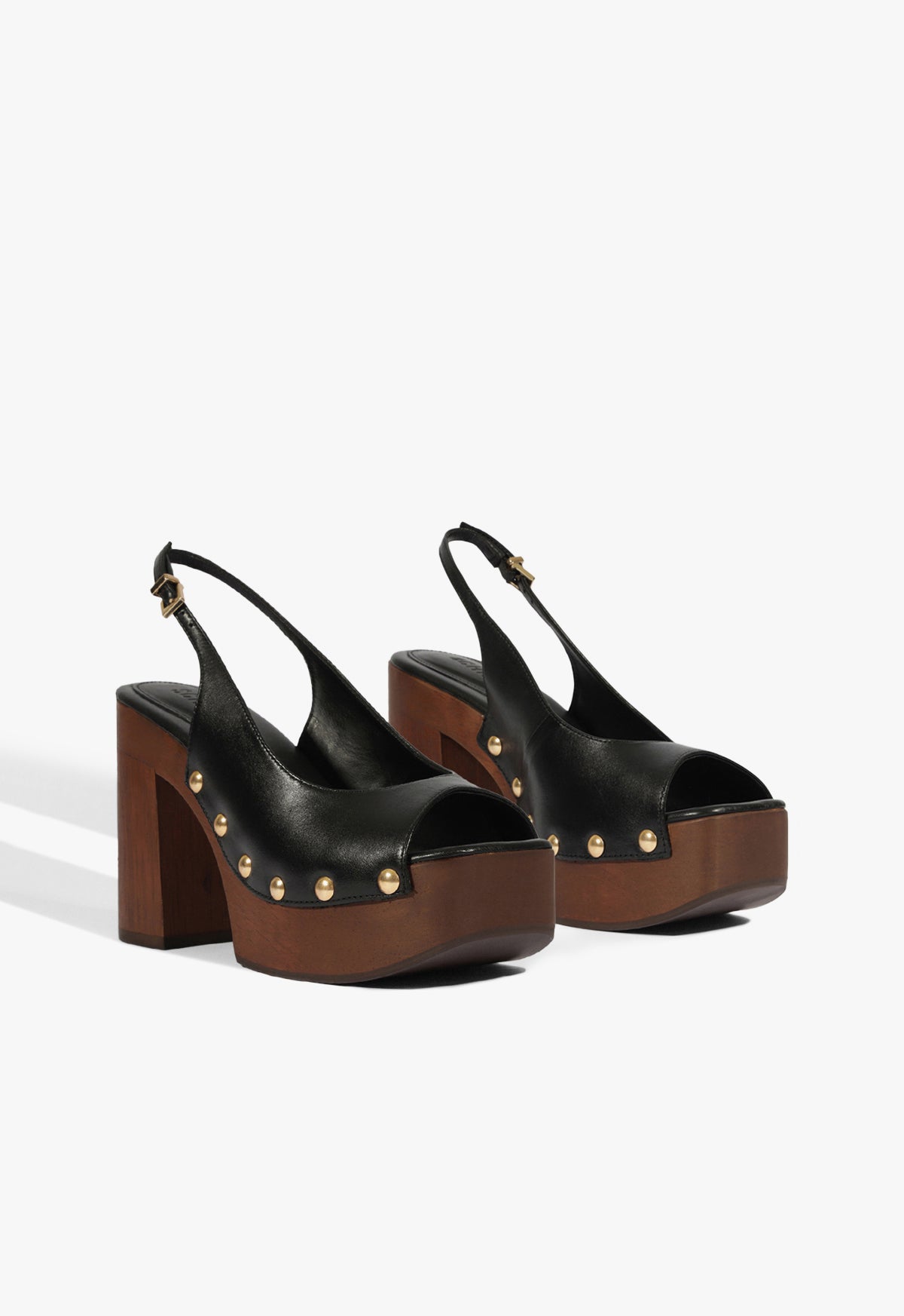 Schutz Rose Sling Leather Sandal