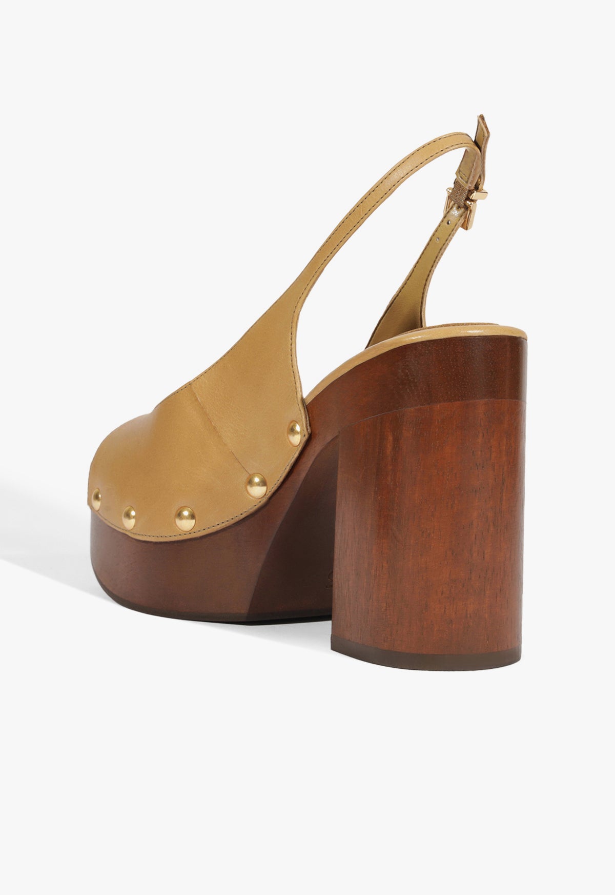 Schutz Rose Sling Leather Sandal