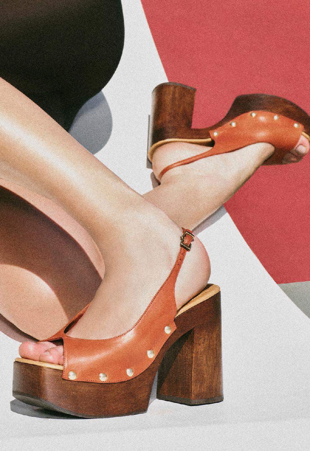 Schutz Rose Sling Platform Sandal