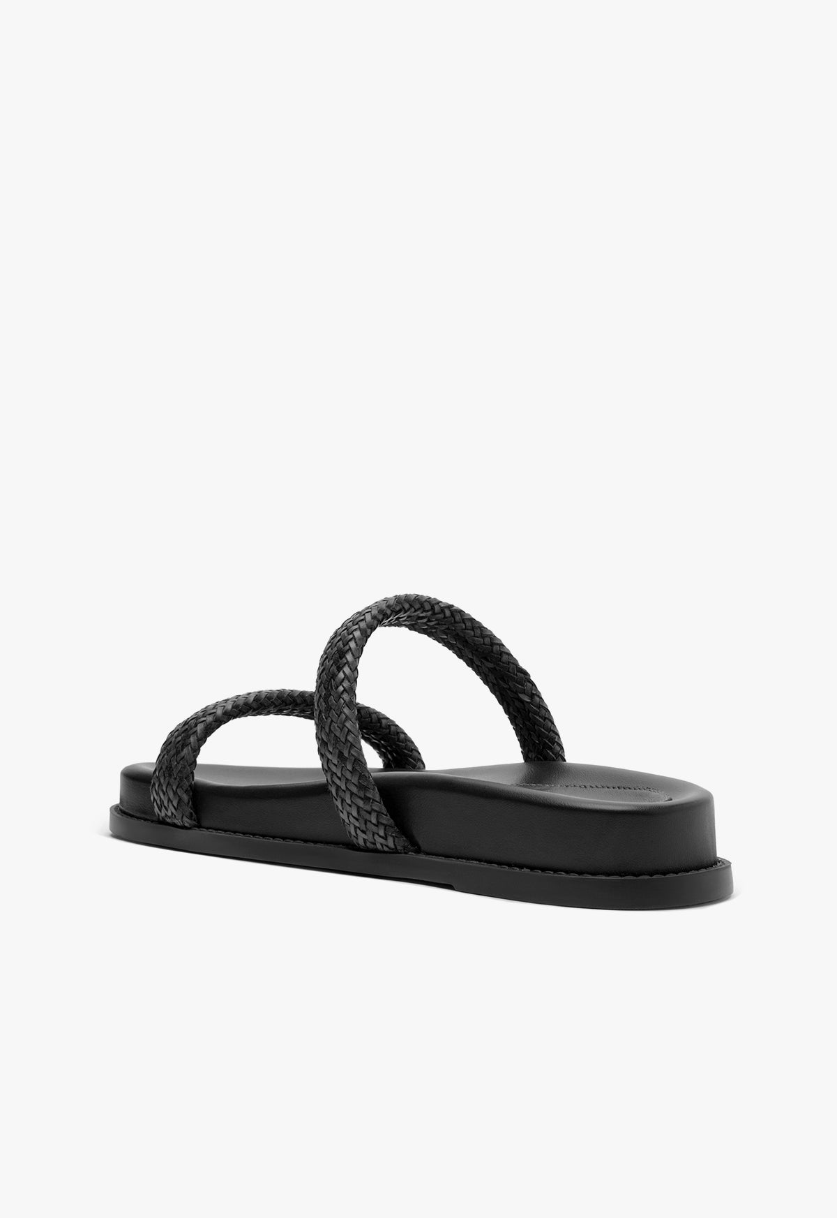 Schutz Ruby Black Sporty Sandal
