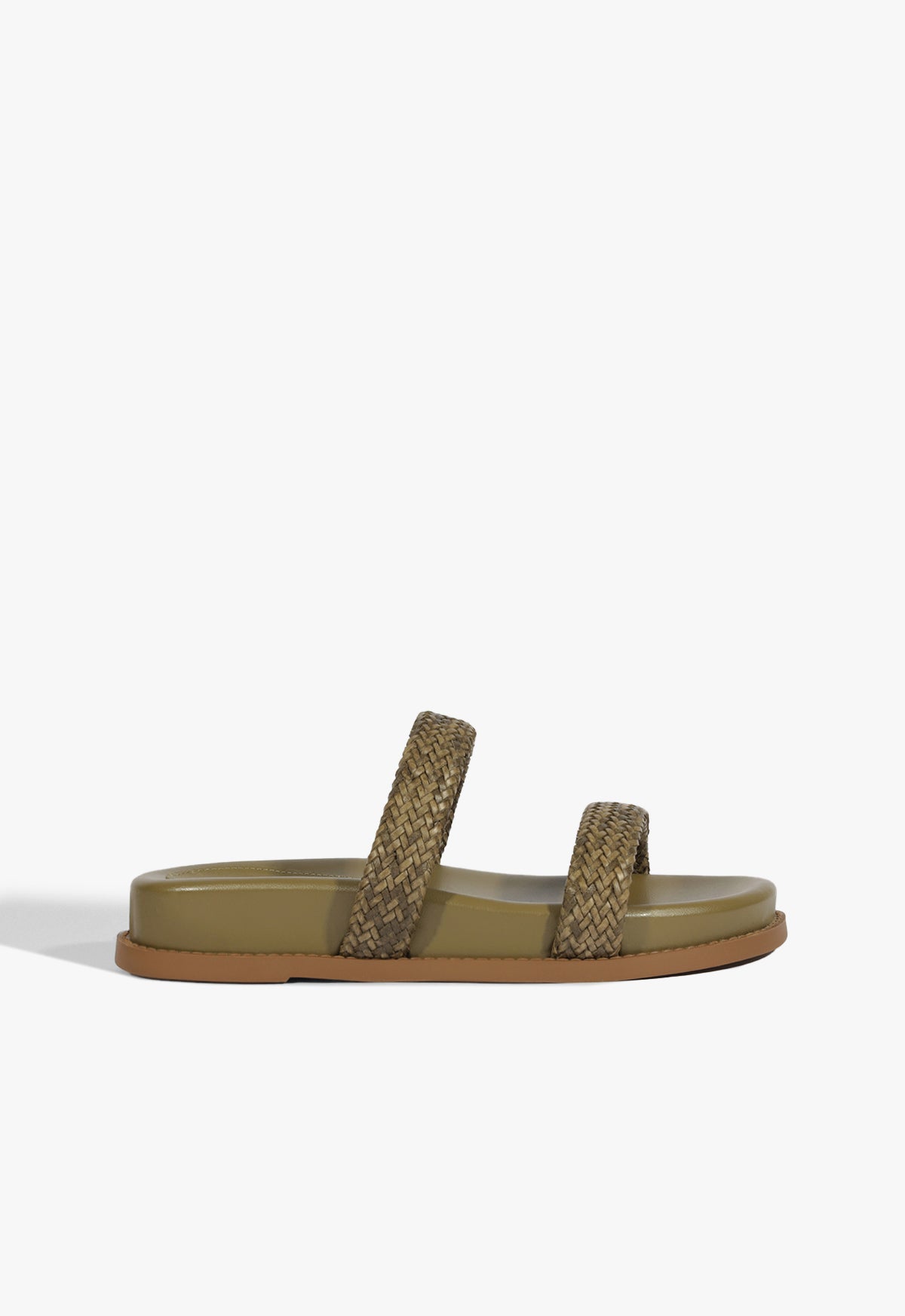 schutz Ruby Green Sporty Sandal