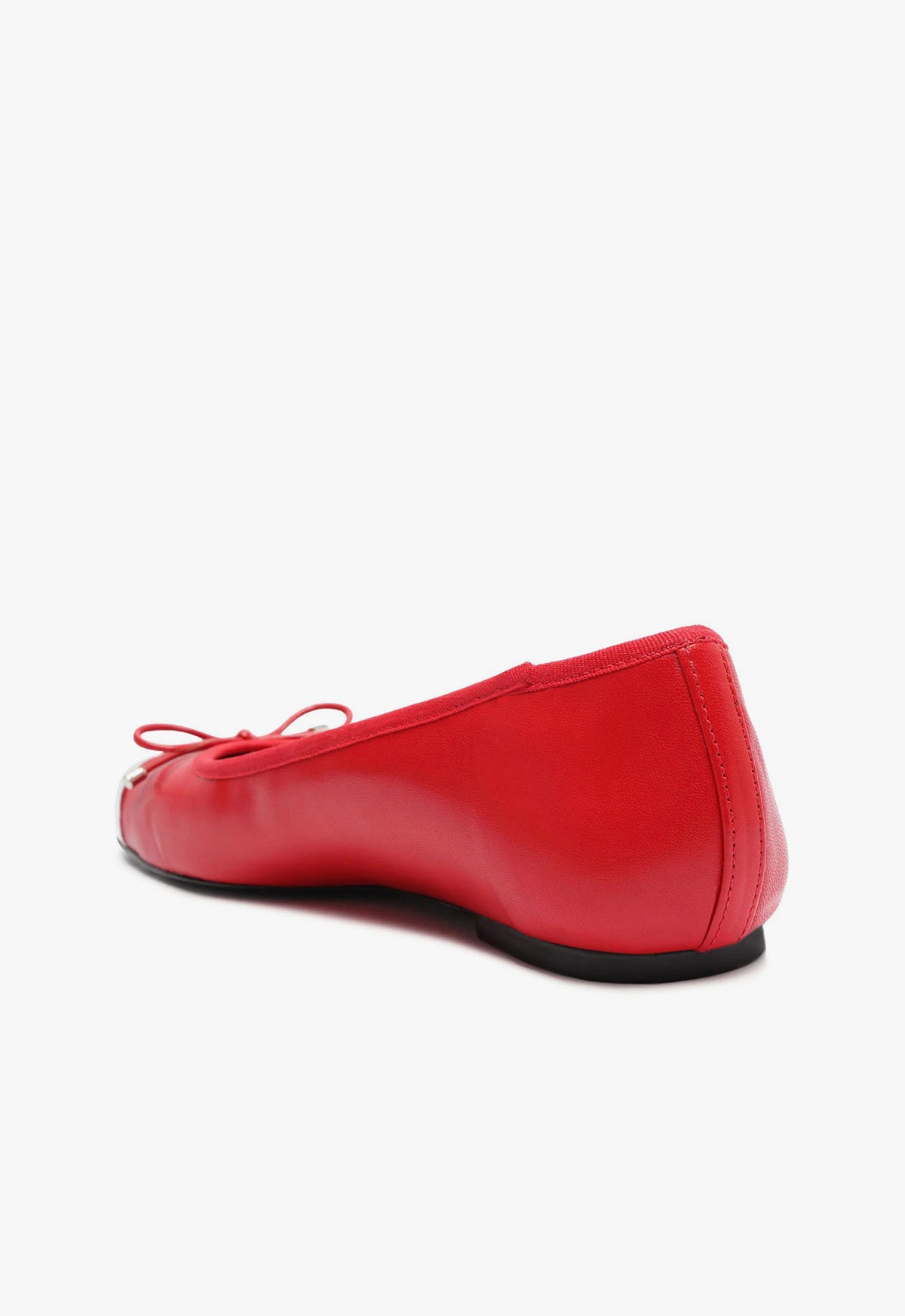 Schutz Sae Cap Toe Leather Flat