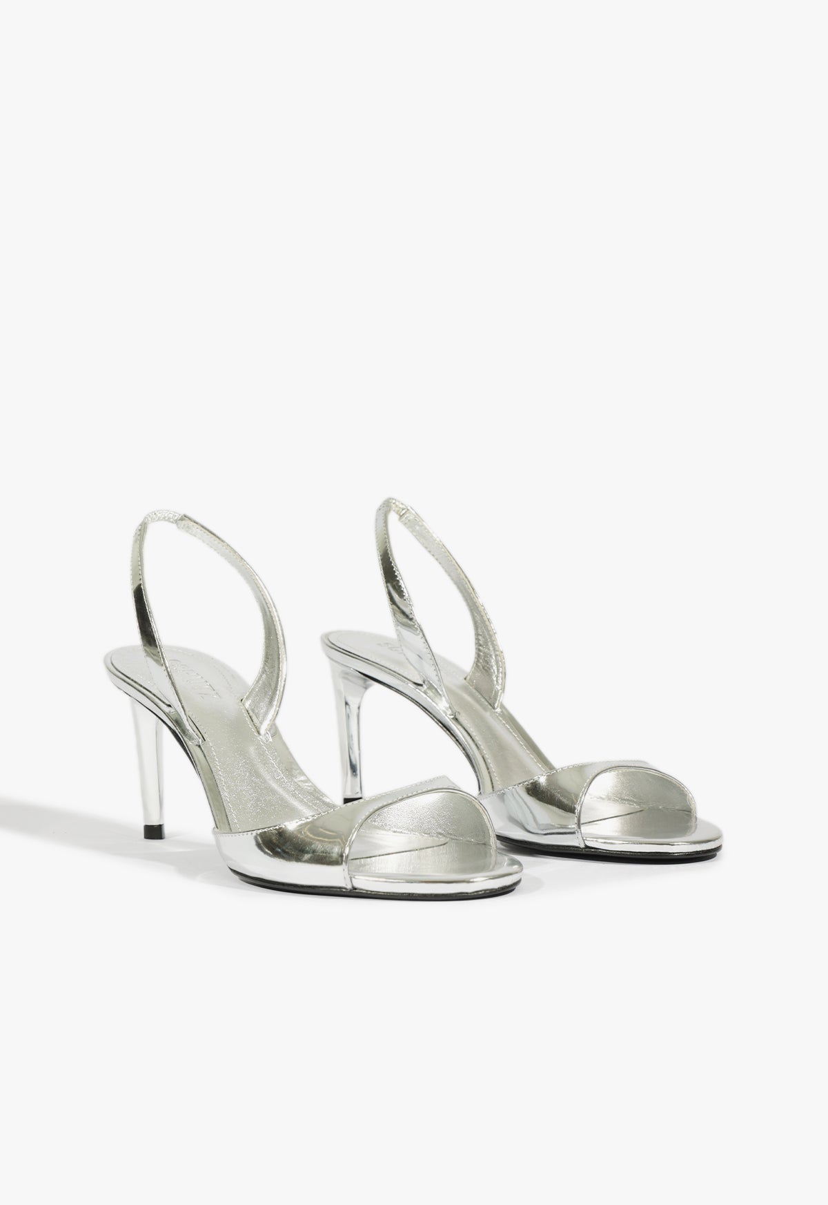 Schutz Scarlett Sling Mid Metallic Sandal