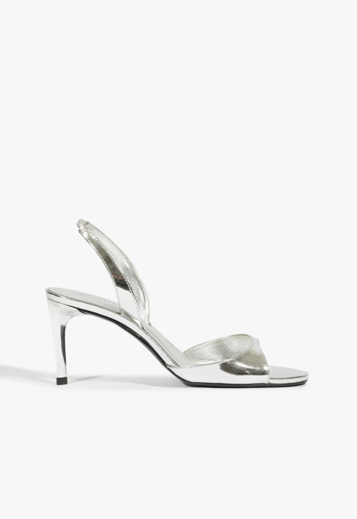 schutz Scarlett Sling Mid Metallic Sandal