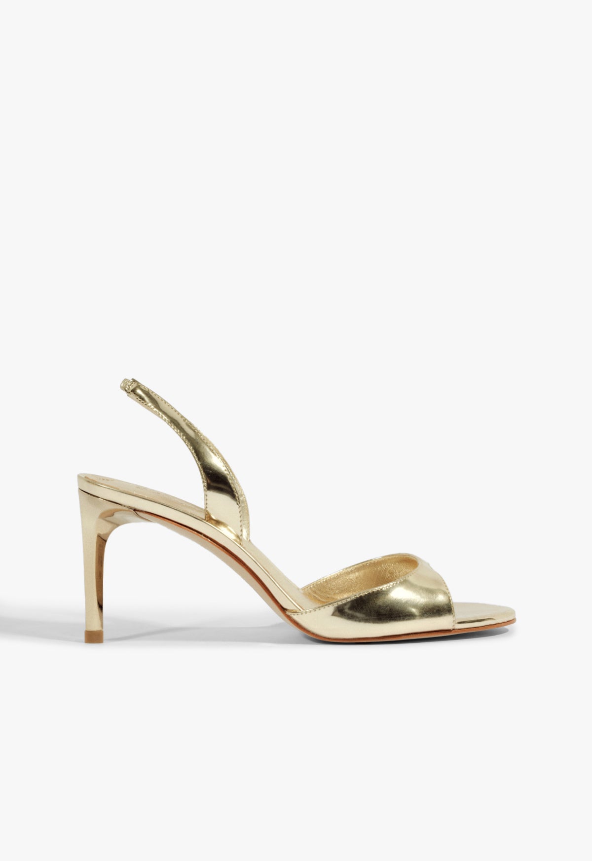 schutz Scarlett Sling Mid Metallic Sandal