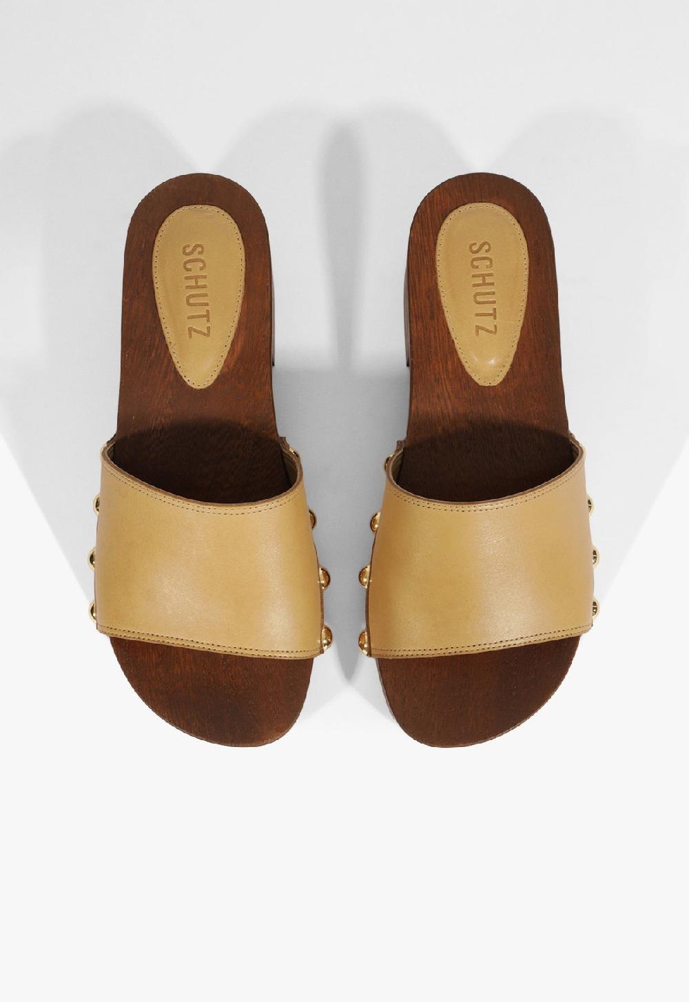 Schutz Shayla Leather Sandal