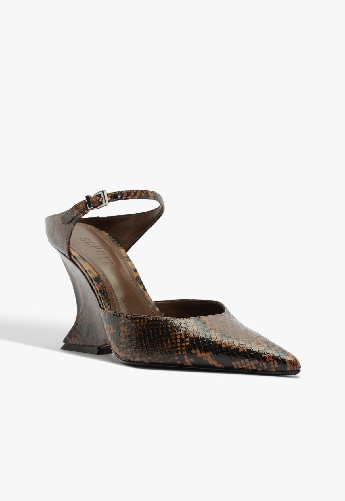 Schutz Siena Buckle Mule Pump