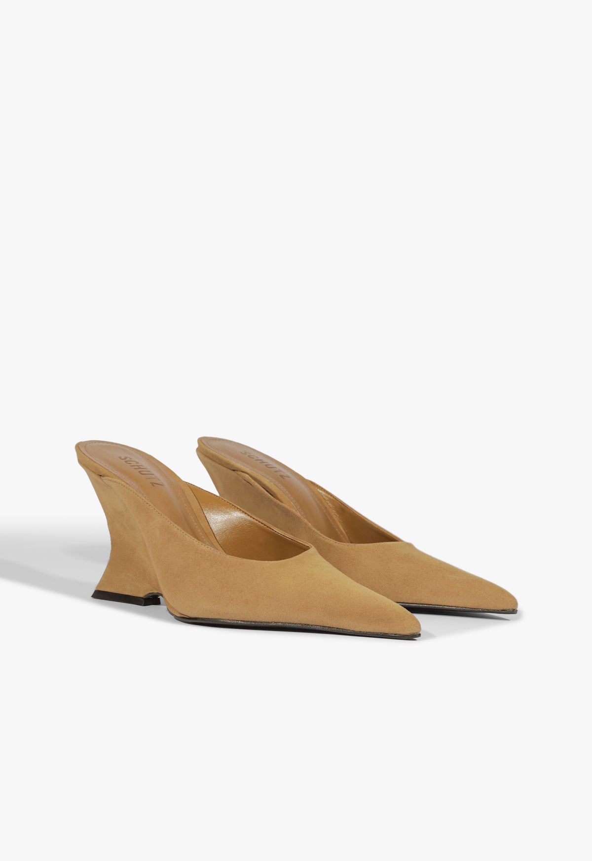 Schutz Siena Mule Suede Pump