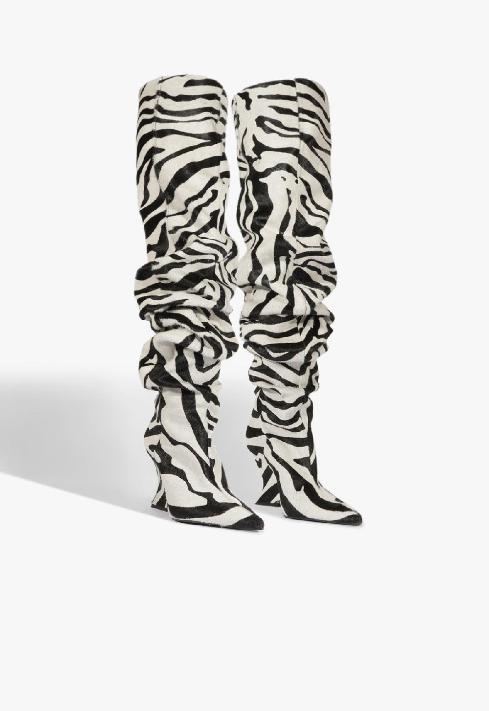 Schutz Siena Slouch Calf Hair Boot