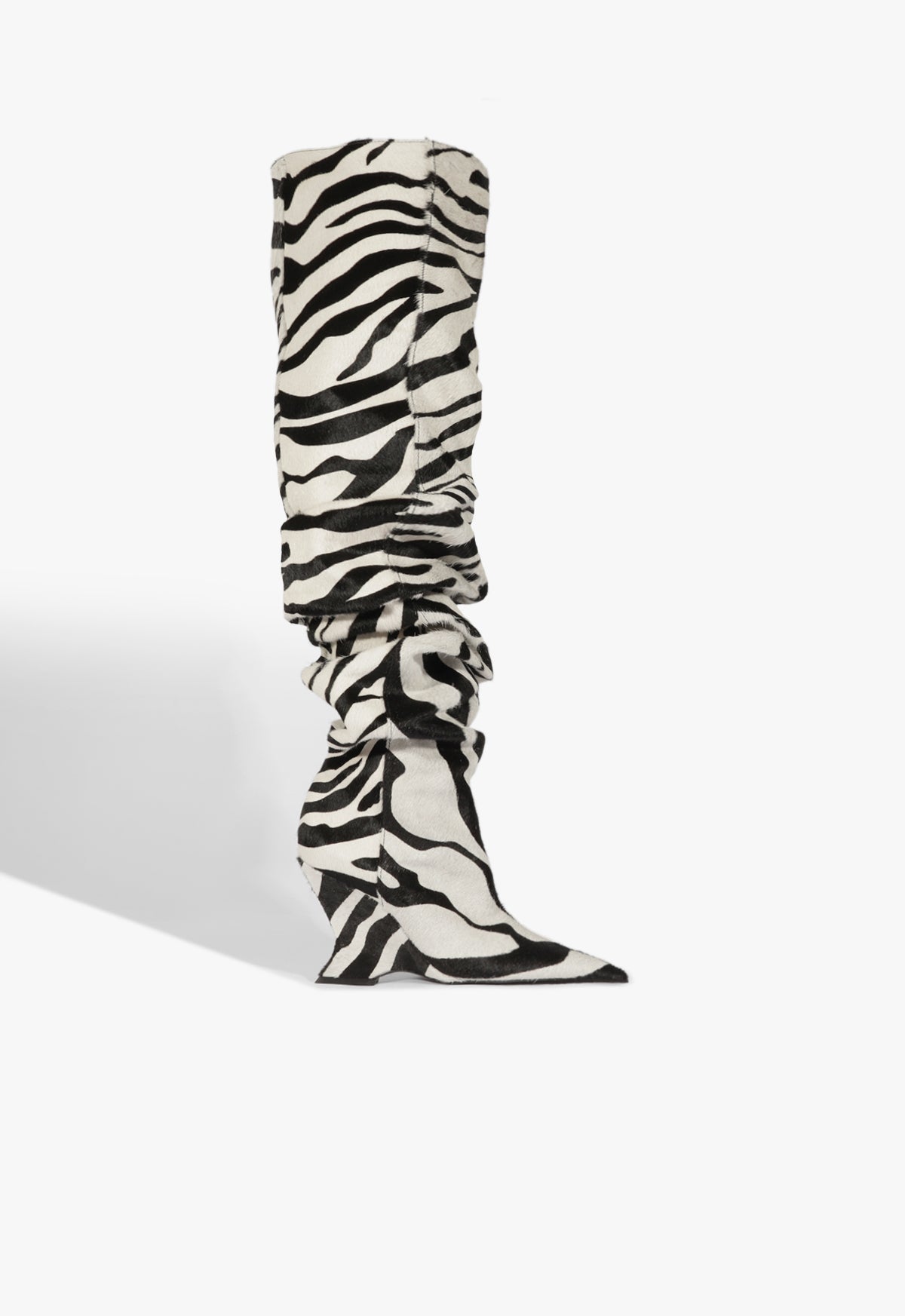 schutz Siena Slouch Calf Hair Boot