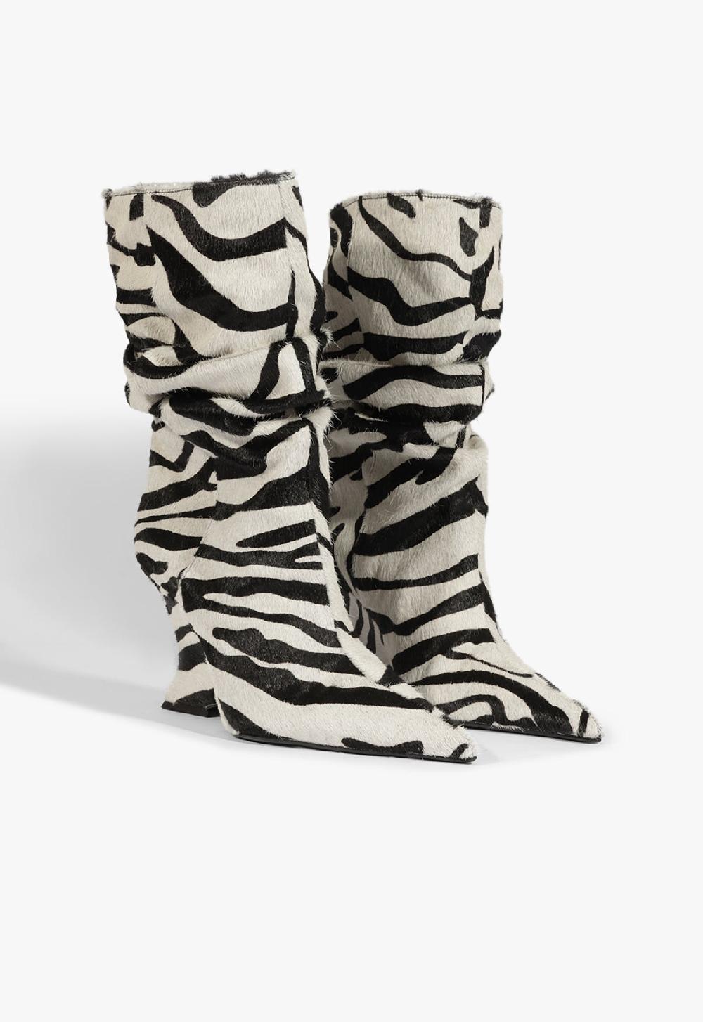 Schutz Siena Slouch Calf Hair Bootie