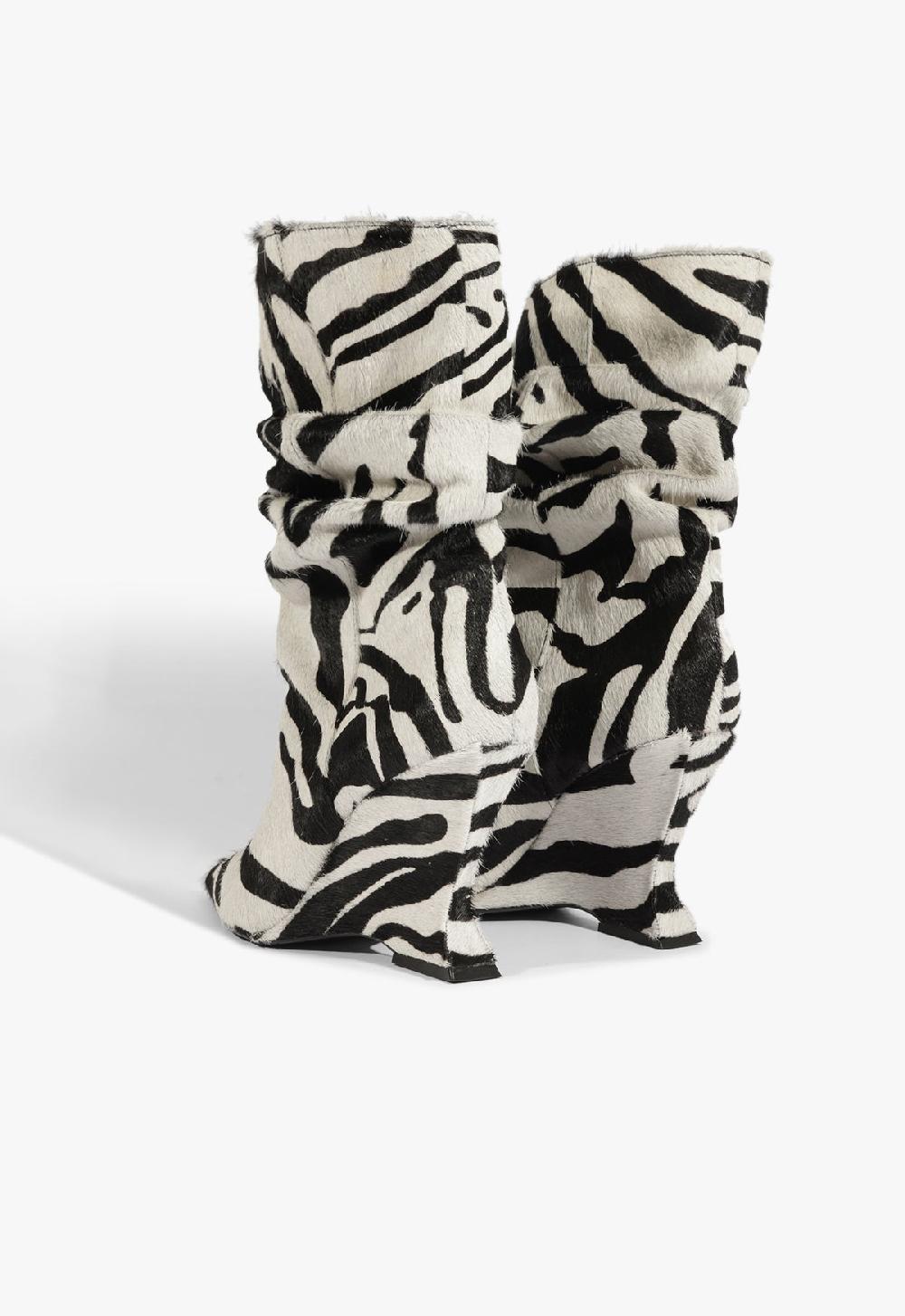 Schutz Siena Slouch Calf Hair Bootie