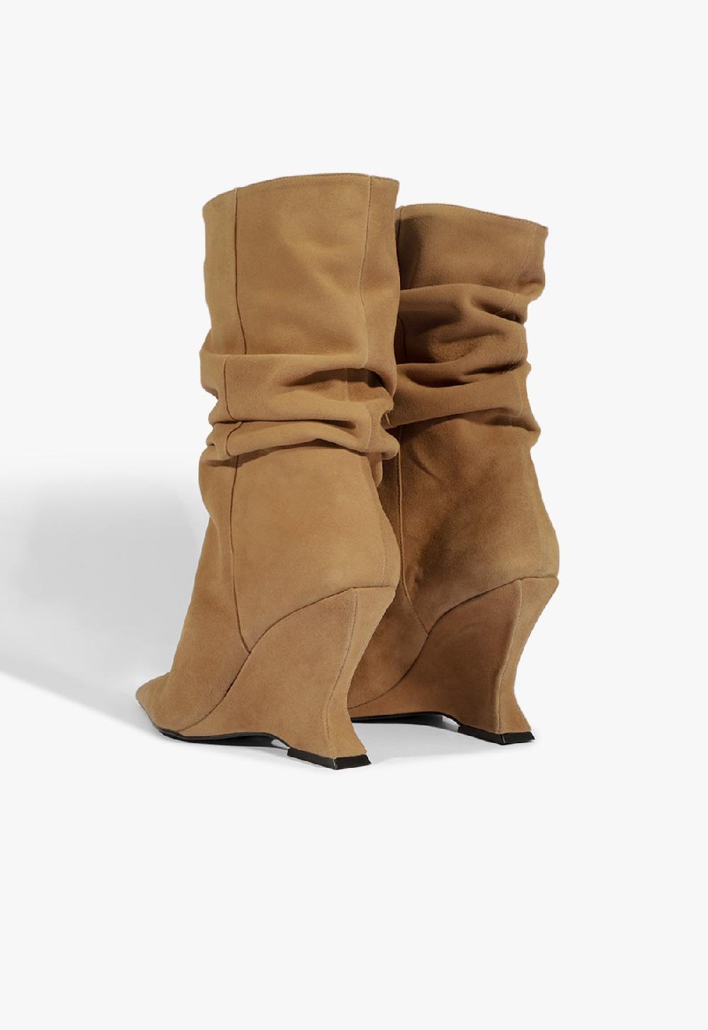 Schutz Siena Slouch Suede Bootie