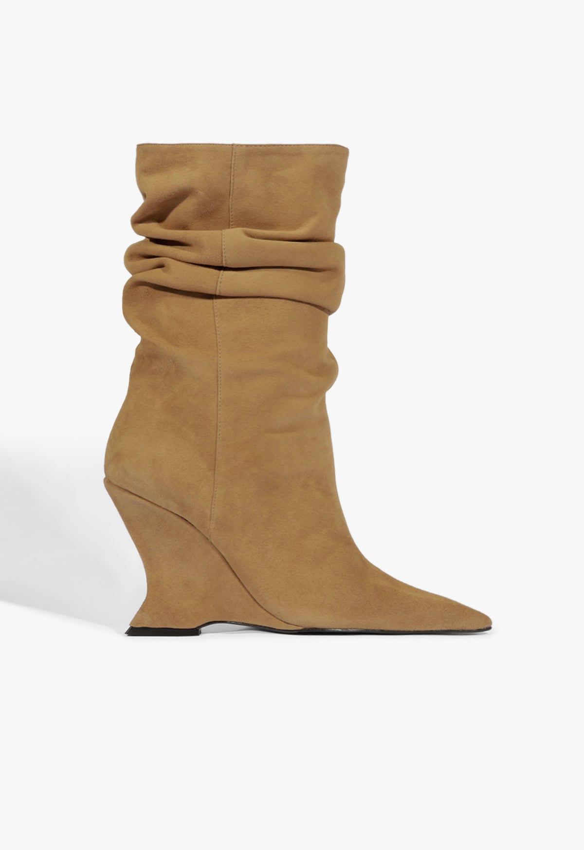 schutz Siena Slouch Suede Bootie