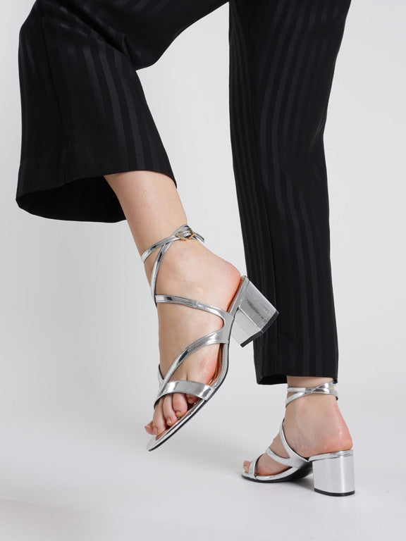 Schutz Stephanie Mid Block Sandal