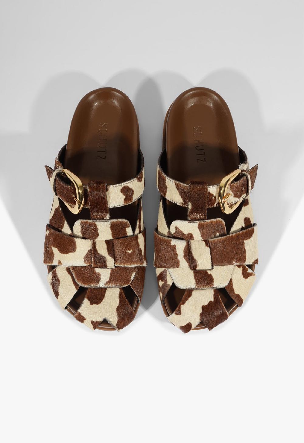 Schutz Sydney Calf Hair Clog