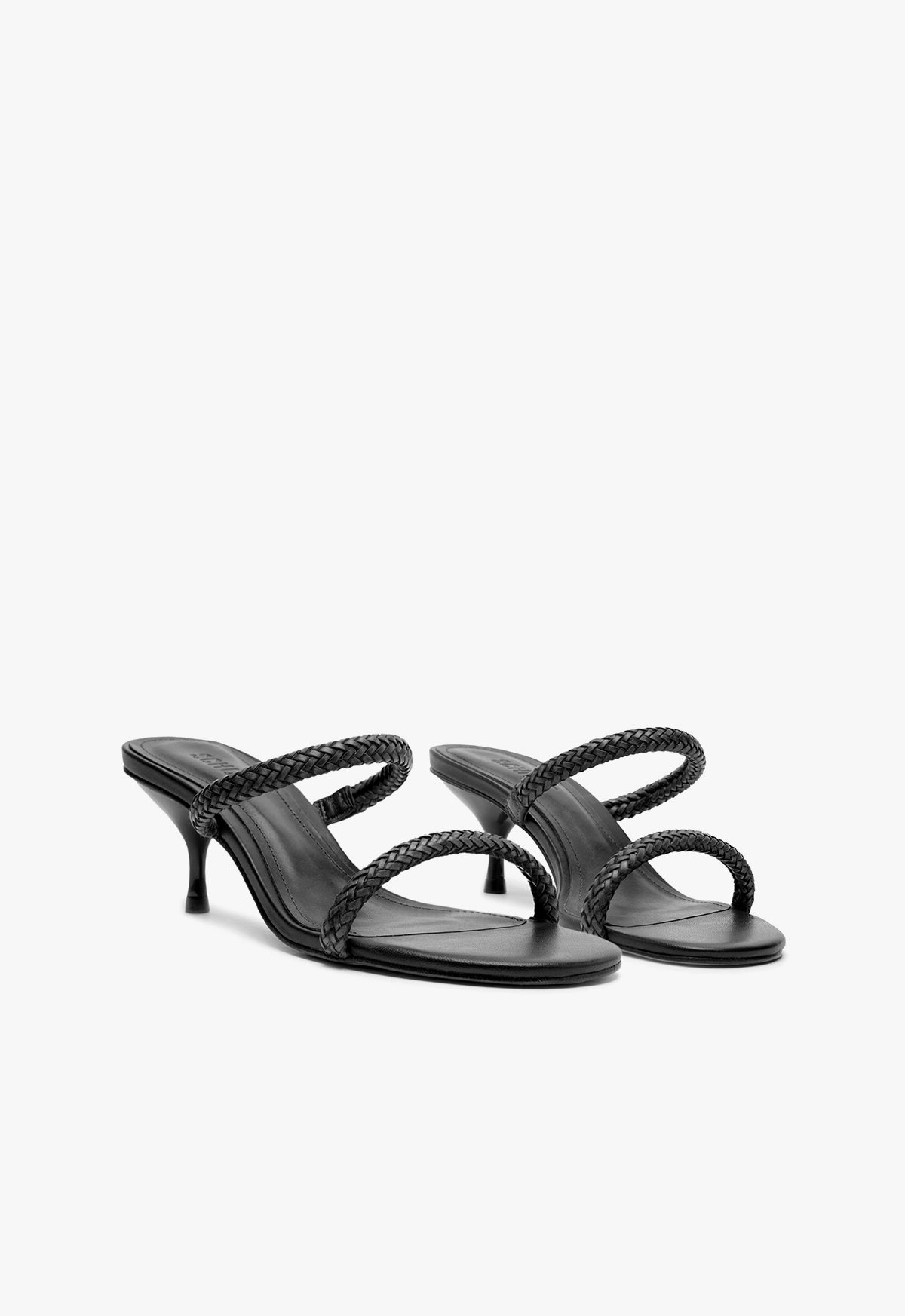 Schutz Taliah Woven Mid Sandal