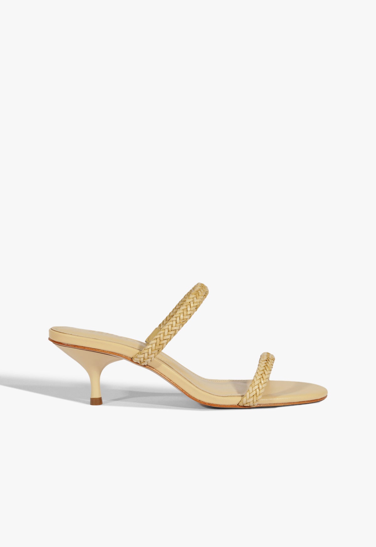schutz Taliah Woven Mid Sandal