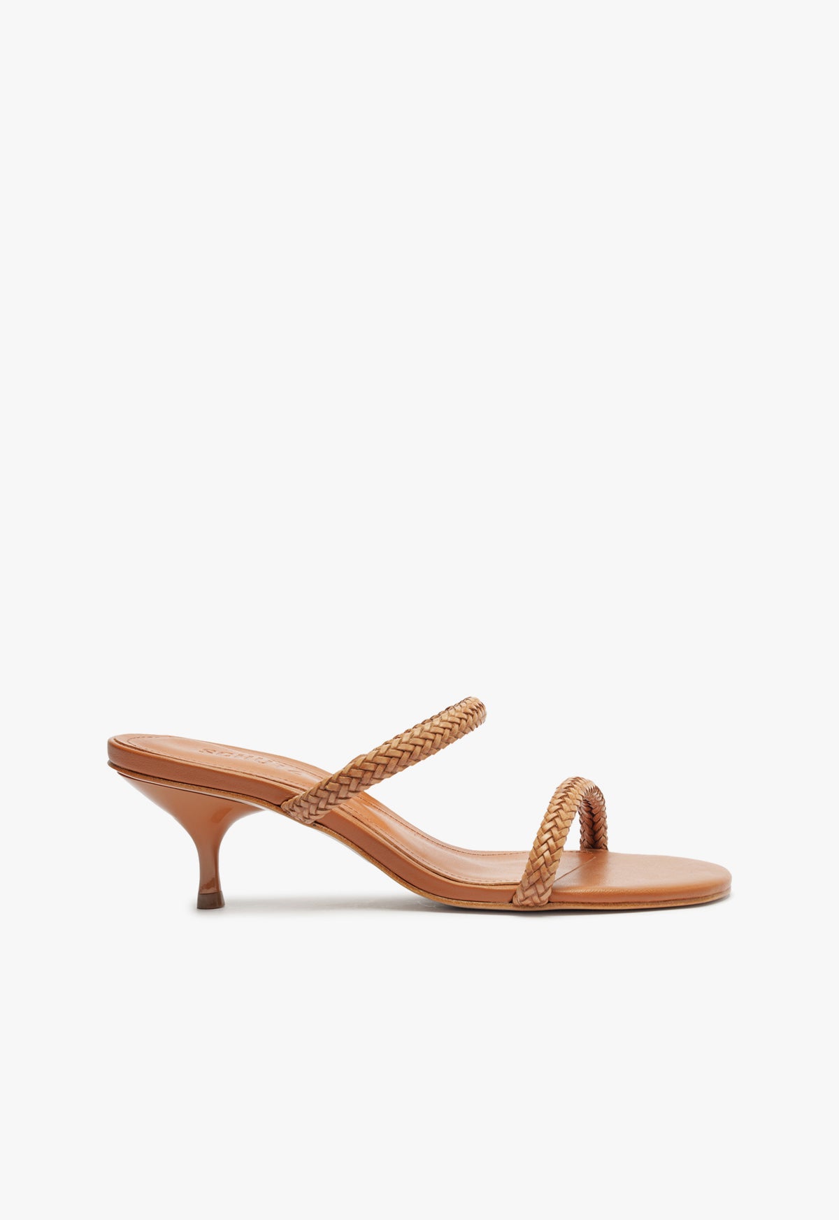 schutz Taliah Woven Mid Sandal